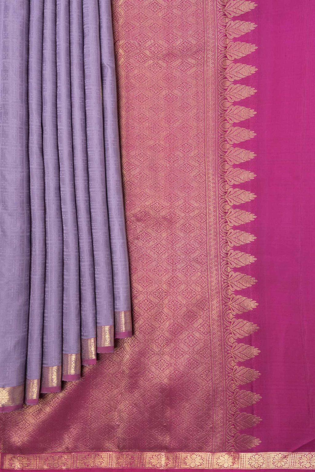 pleats pallu