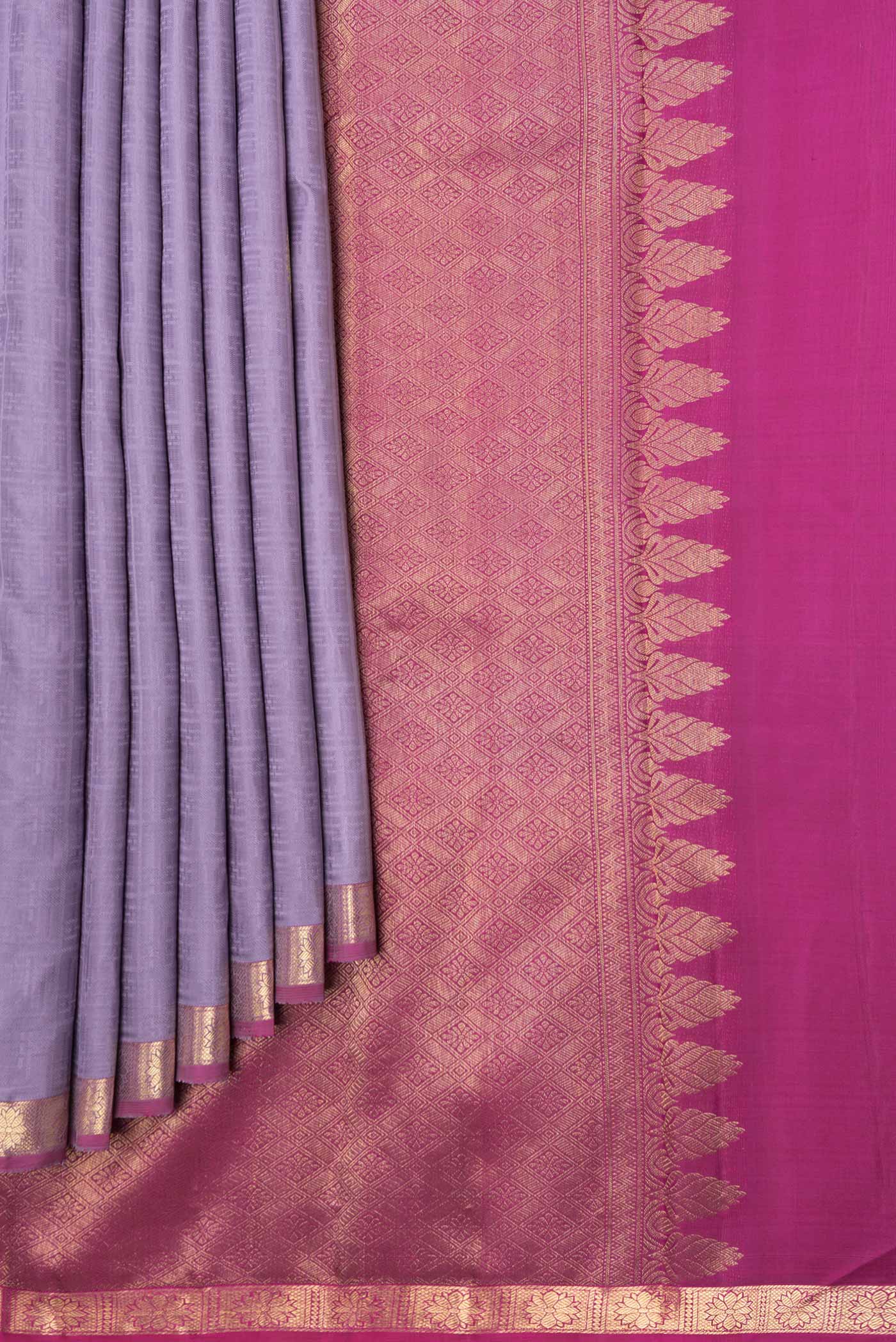 pleats pallu