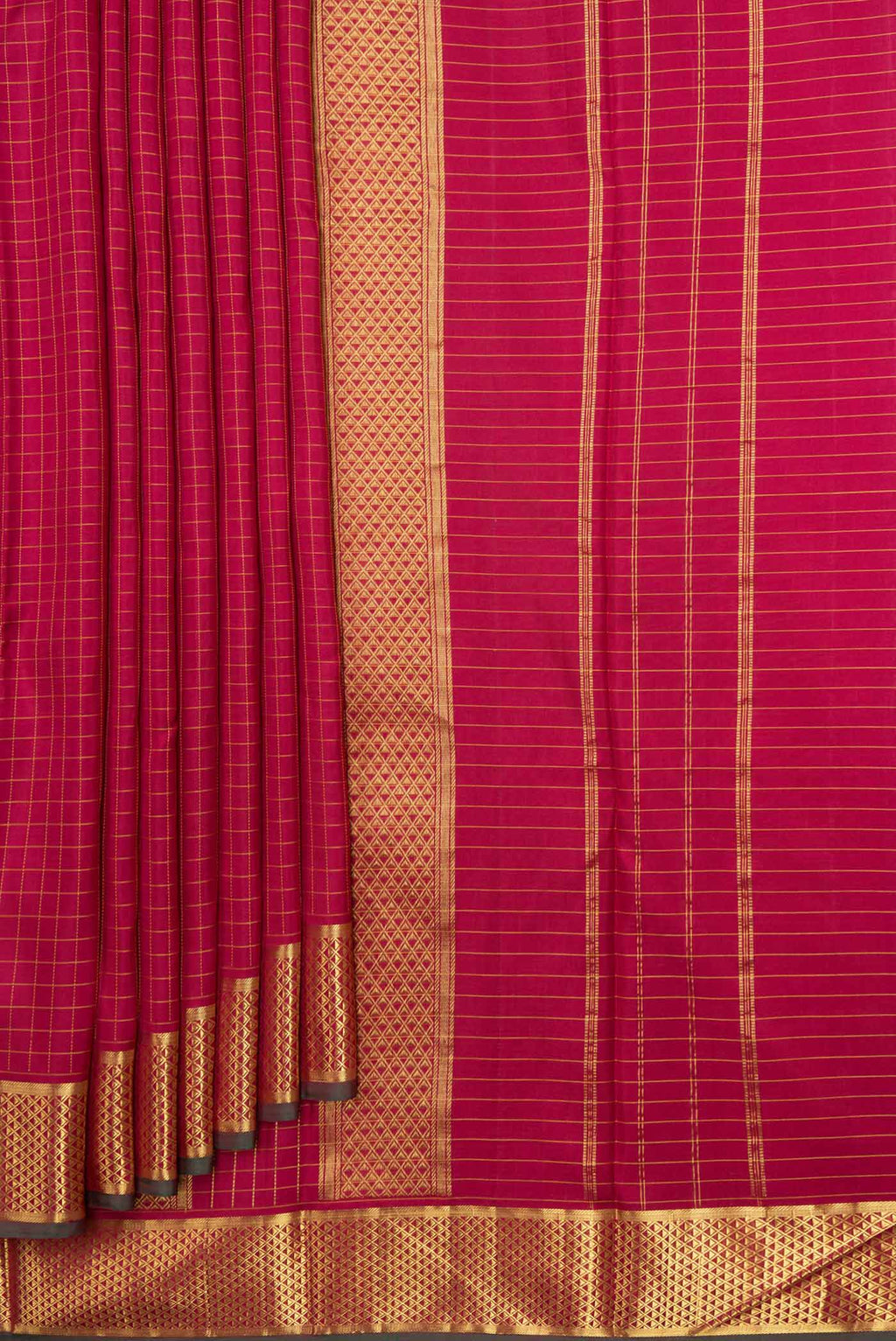 pleats pallu