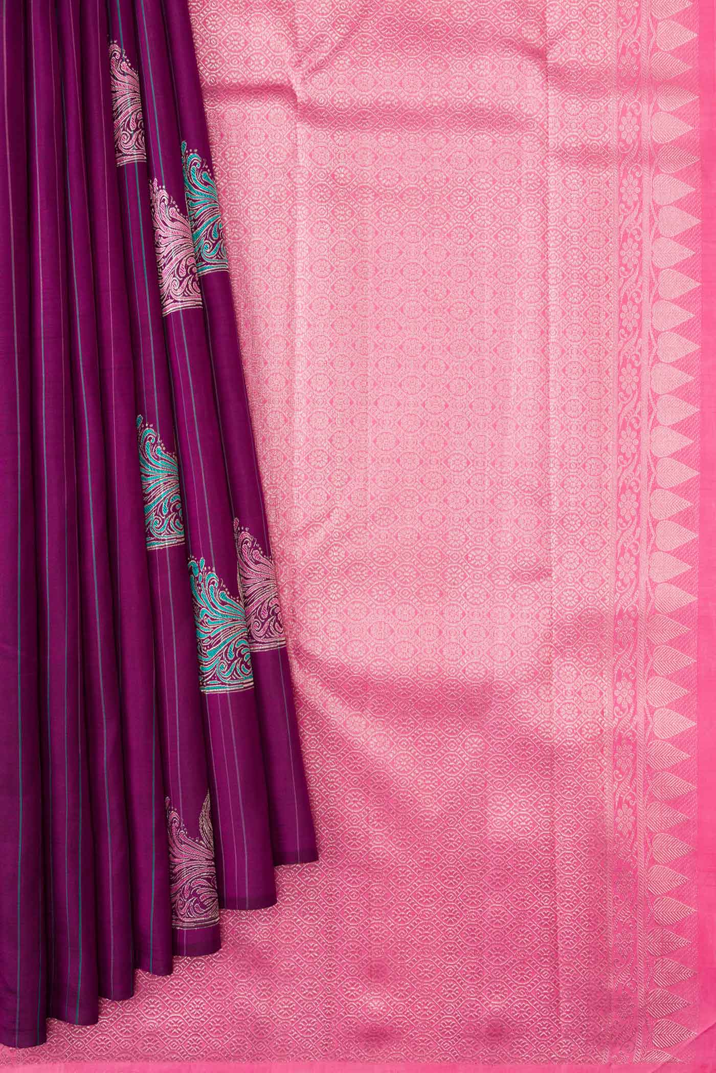 pleats pallu
