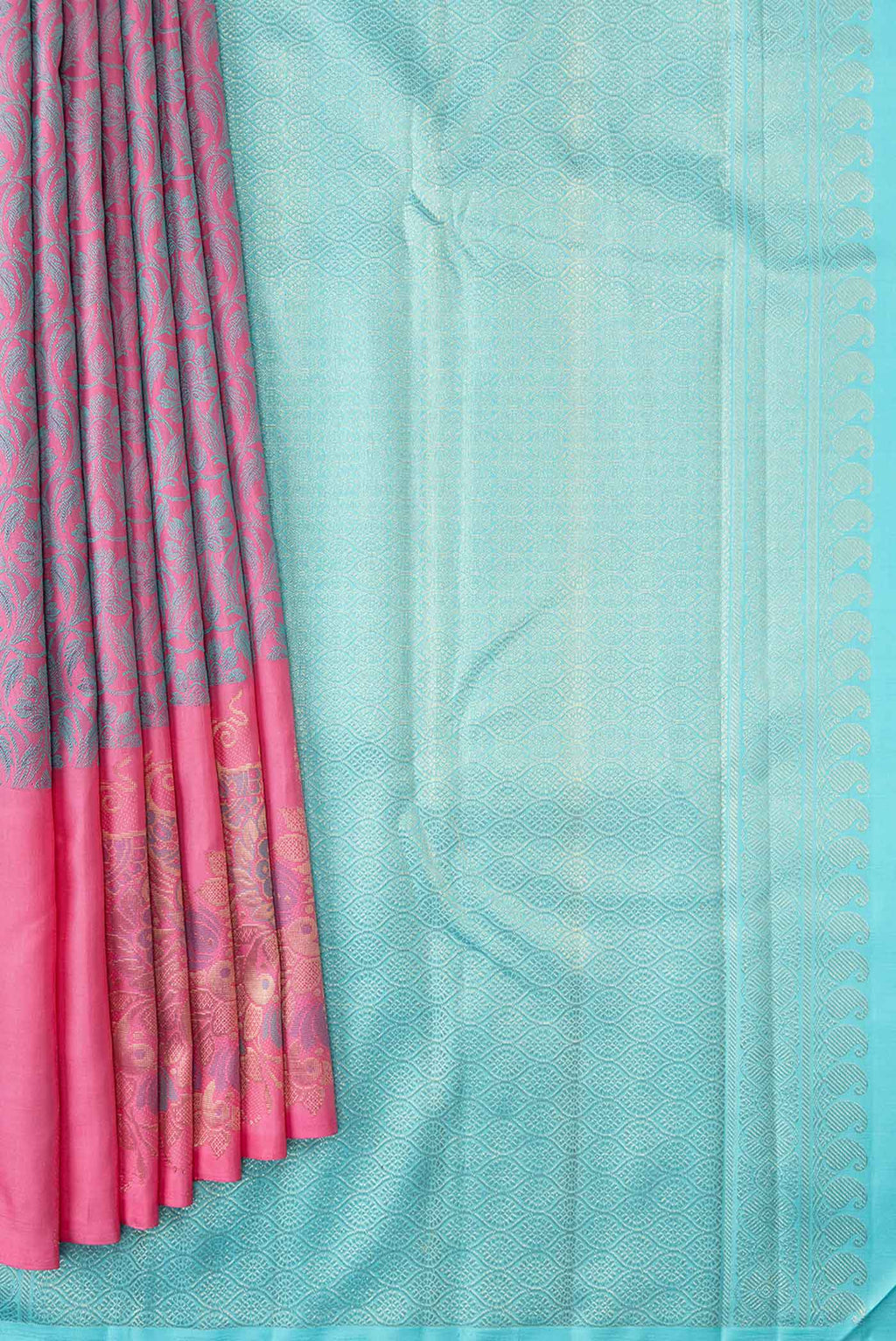pleats pallu