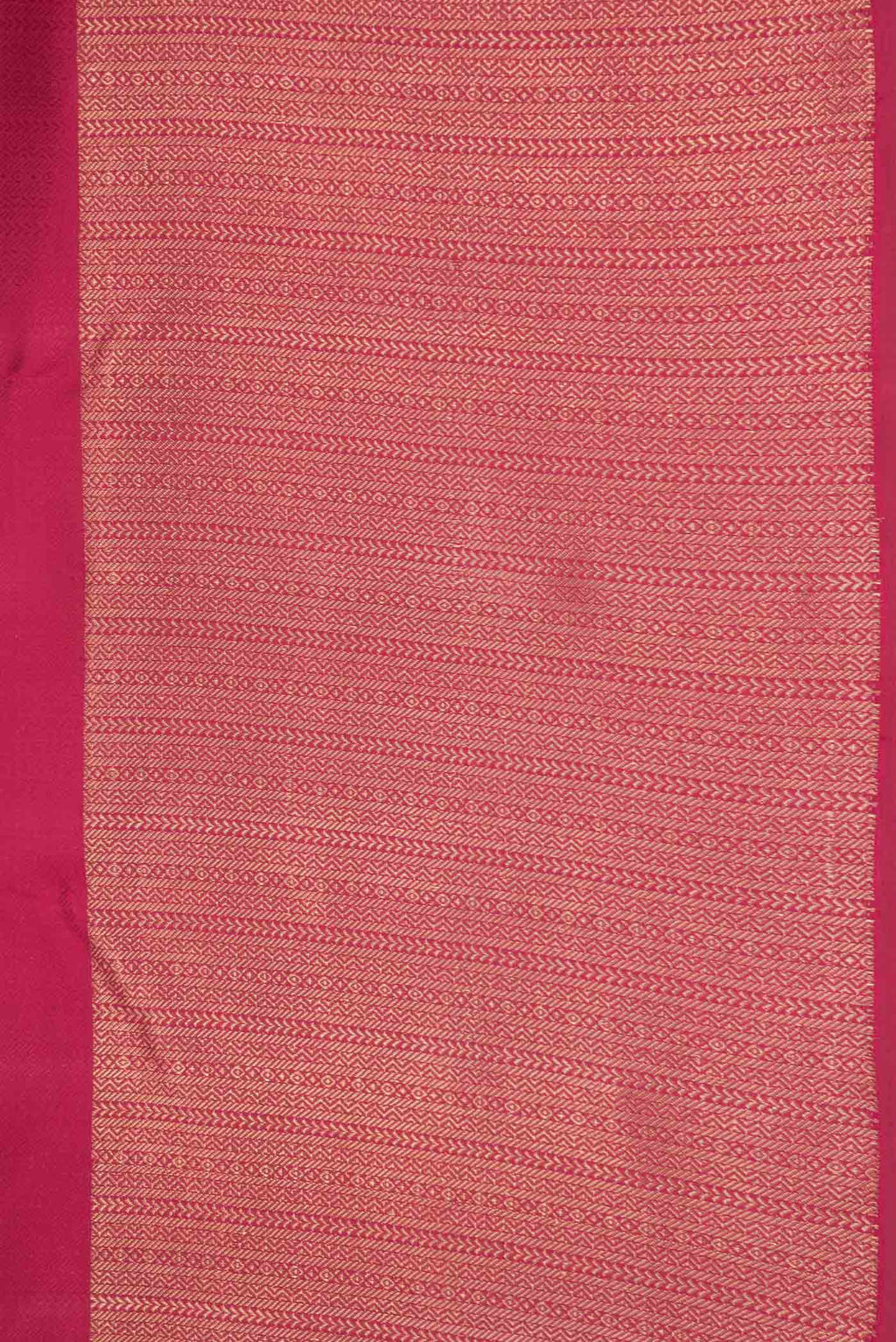 Border image of Pure Silk Pure Zari Pink Dual Tone Kanchipuram Saree with Jacquard With Zari Butta on the body and Zari Border