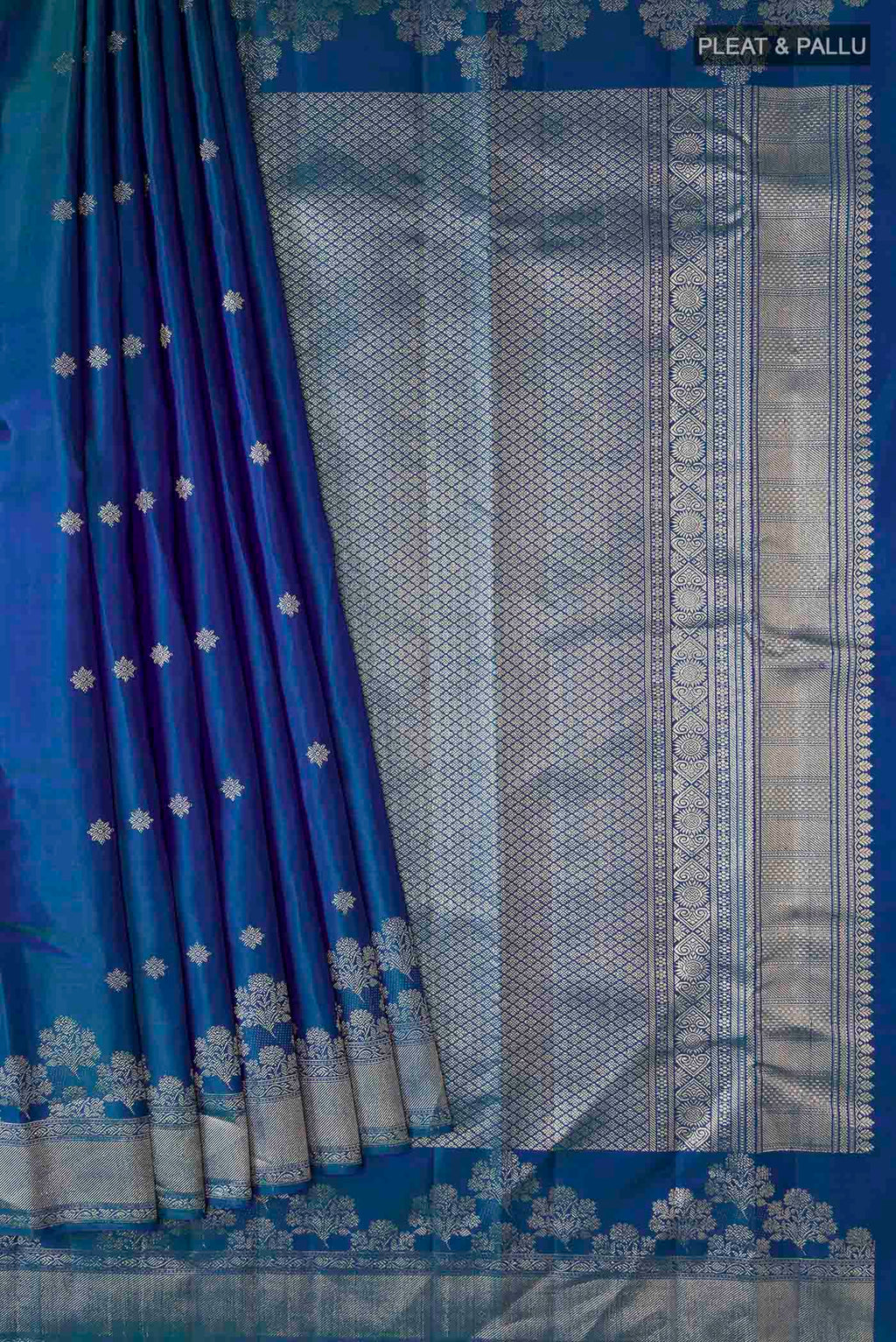 pleats pallu