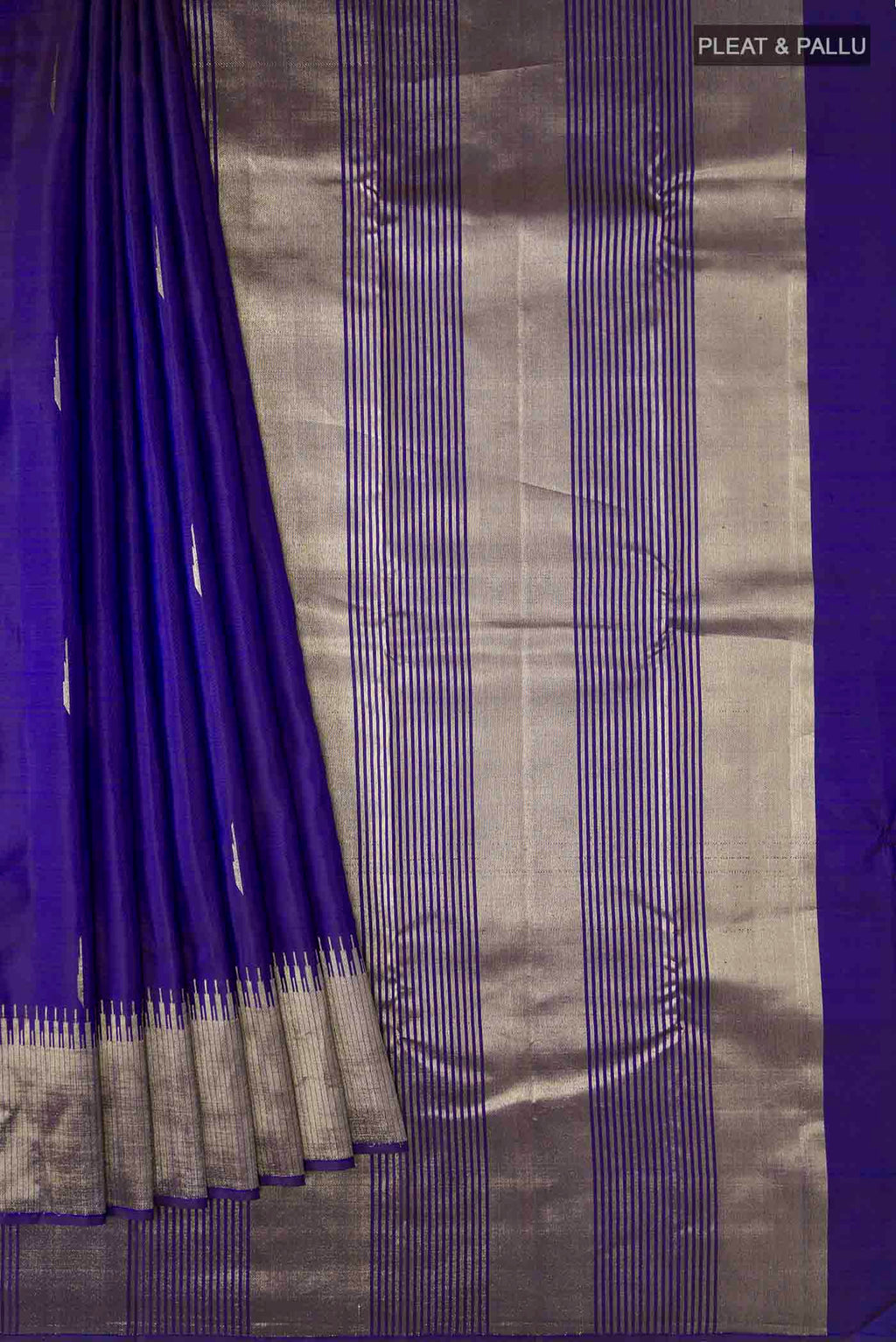 pleats pallu