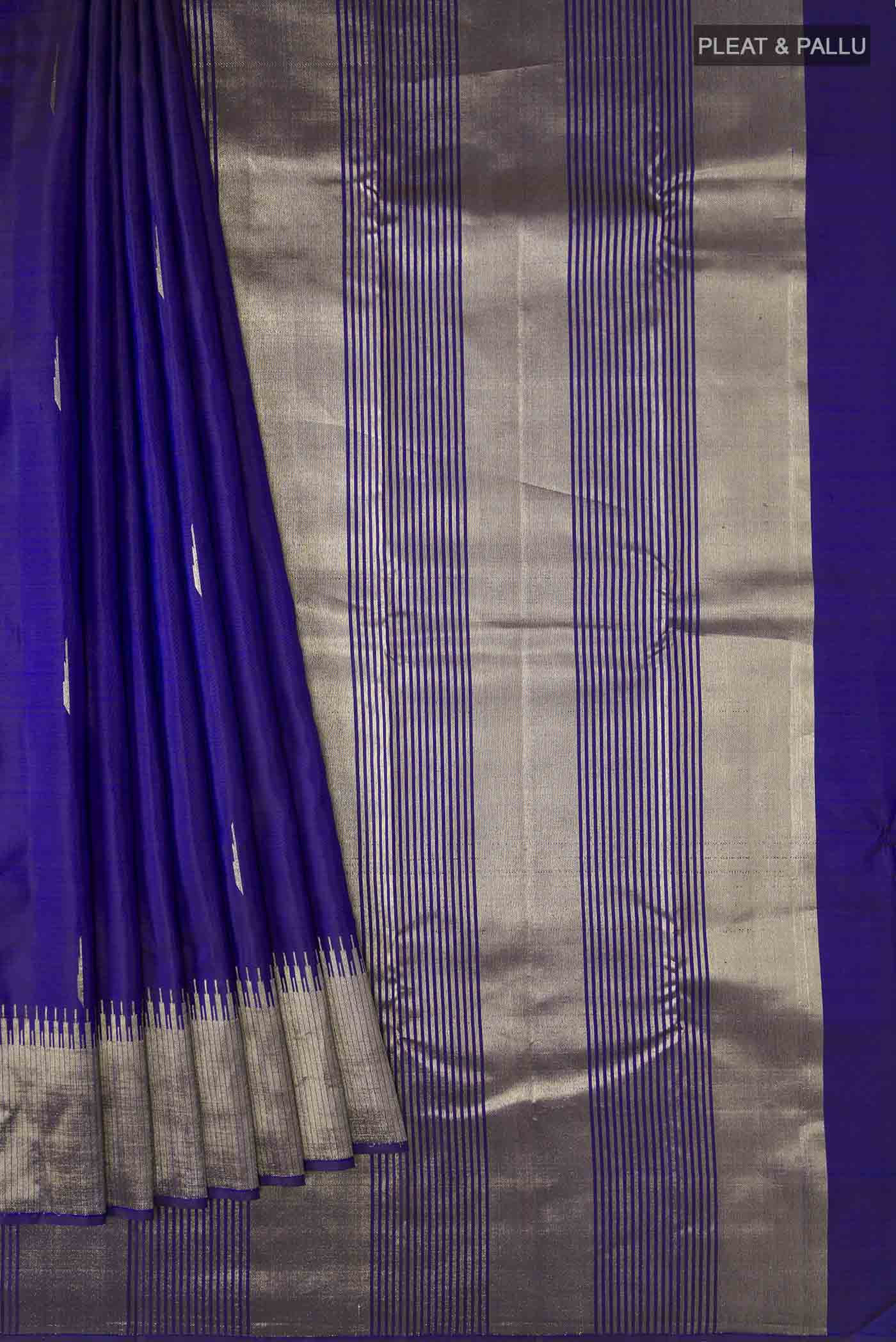 pleats pallu