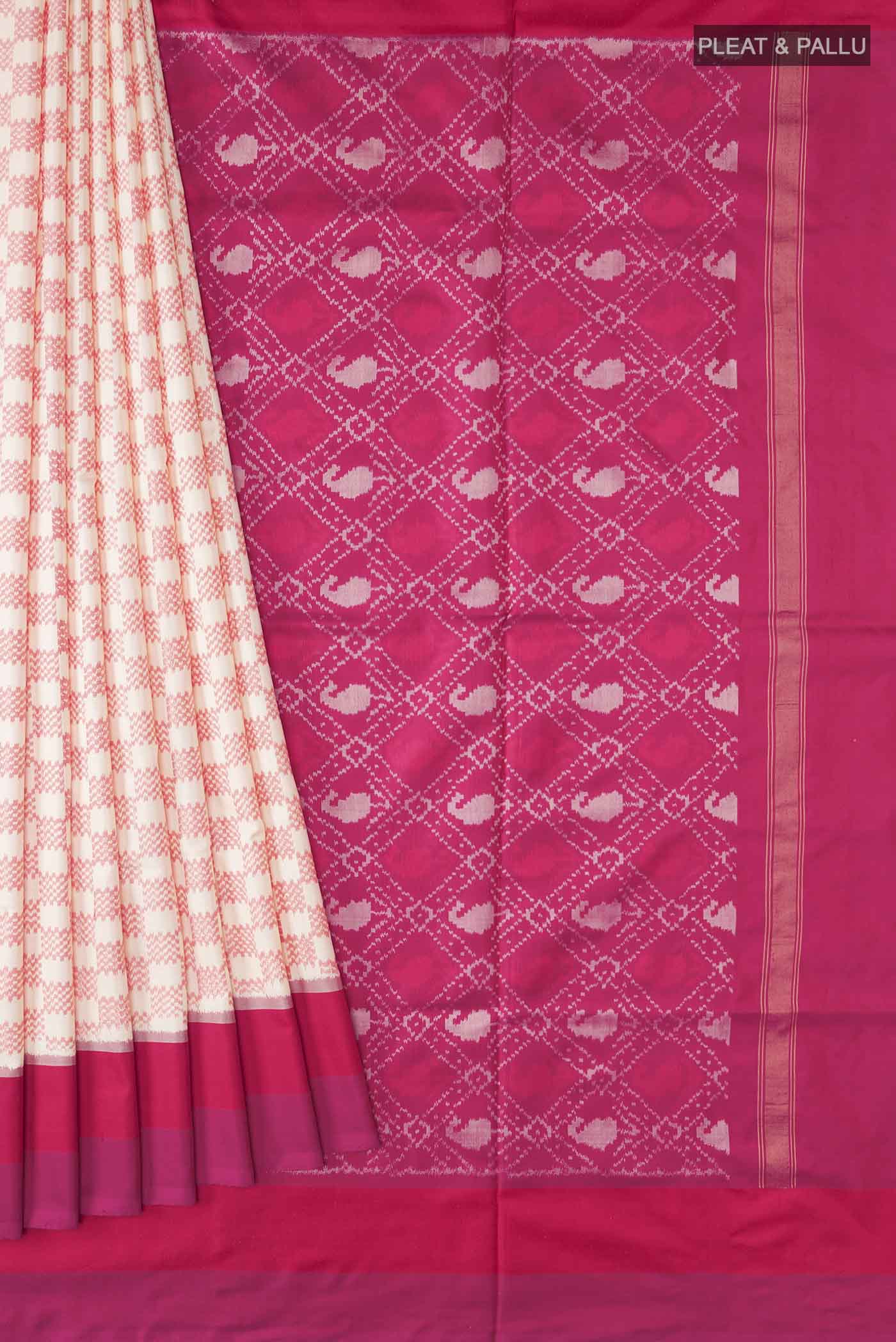 pleats pallu