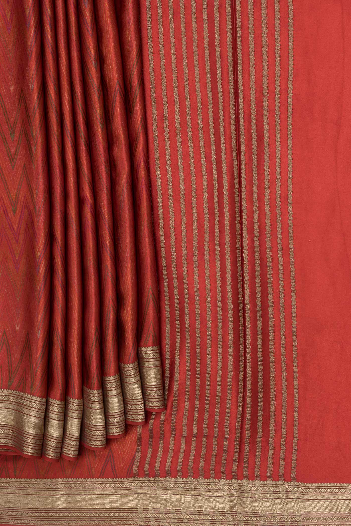 pleats pallu