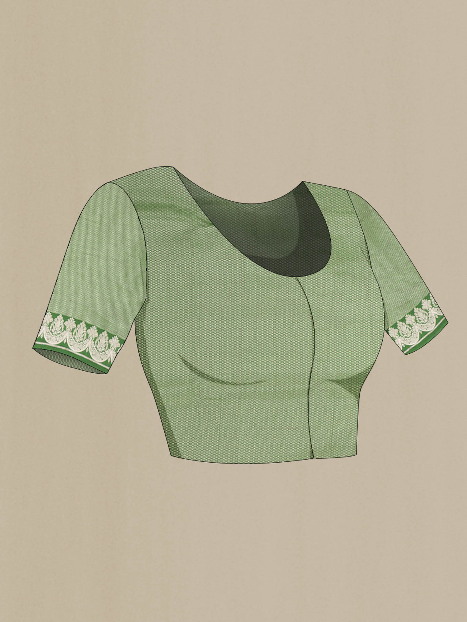 blouse closeup