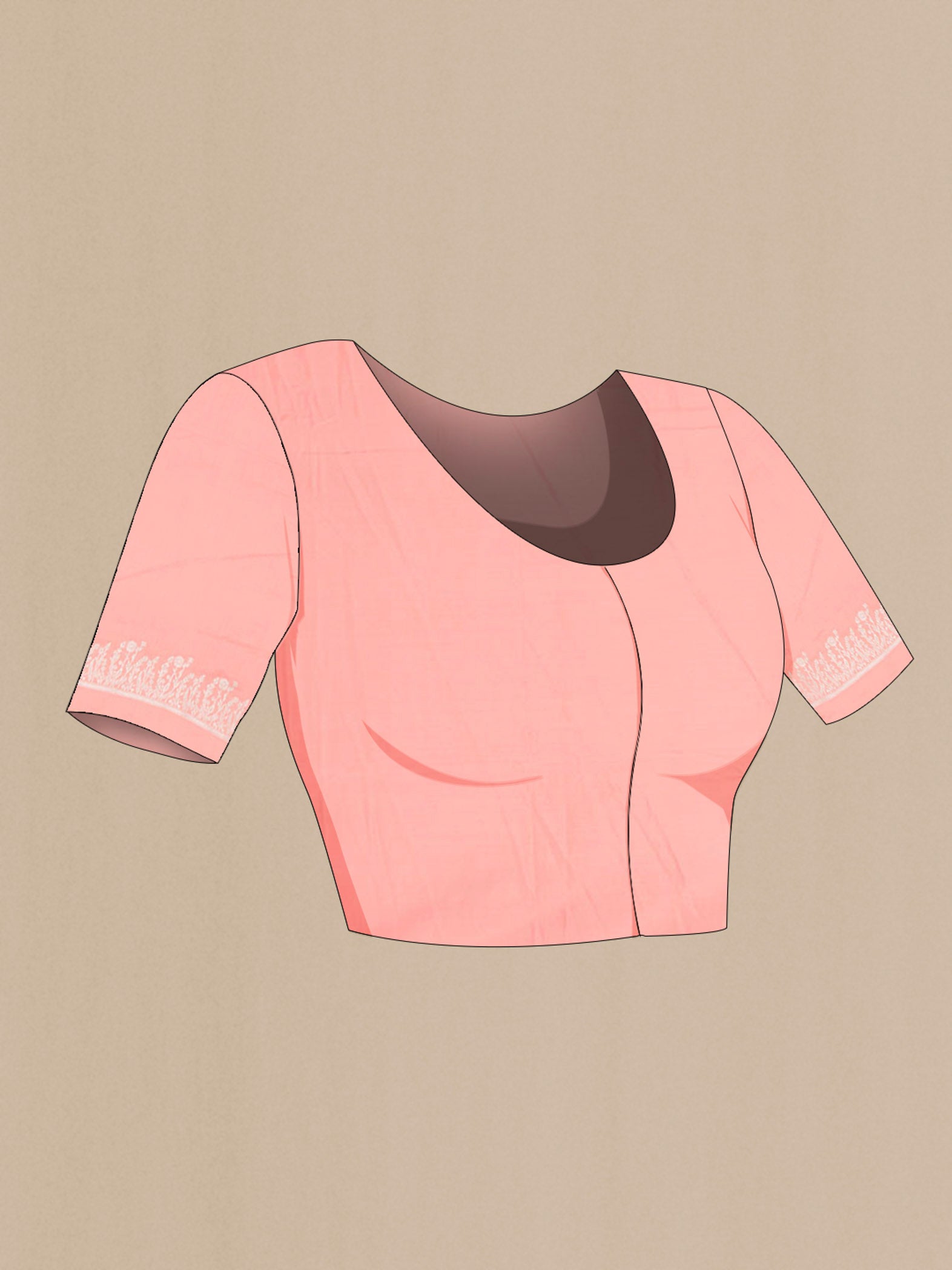 blouse closeup