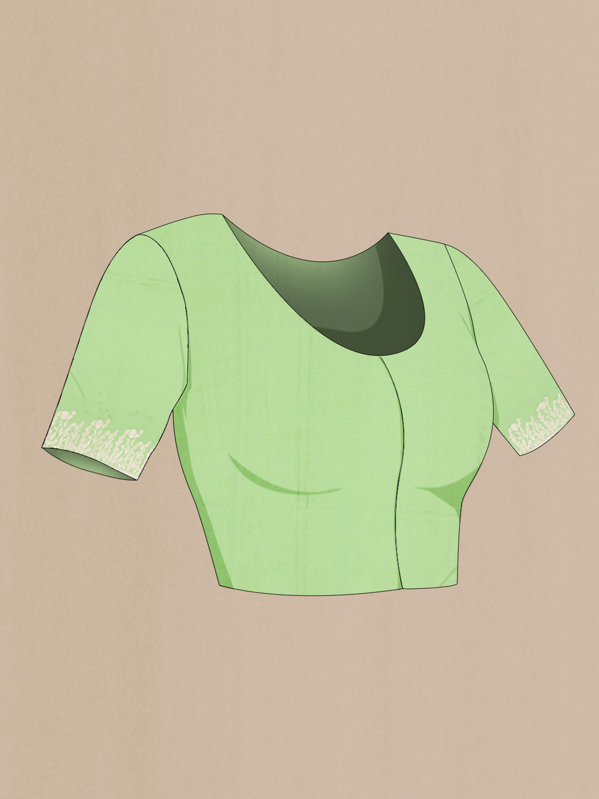 blouse closeup