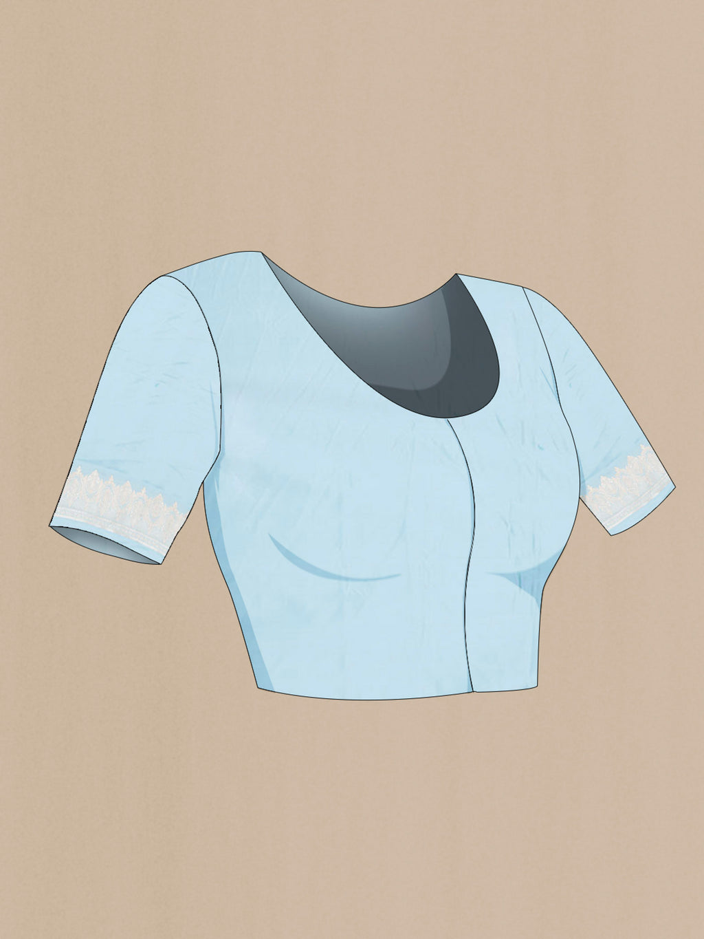 blouse closeup