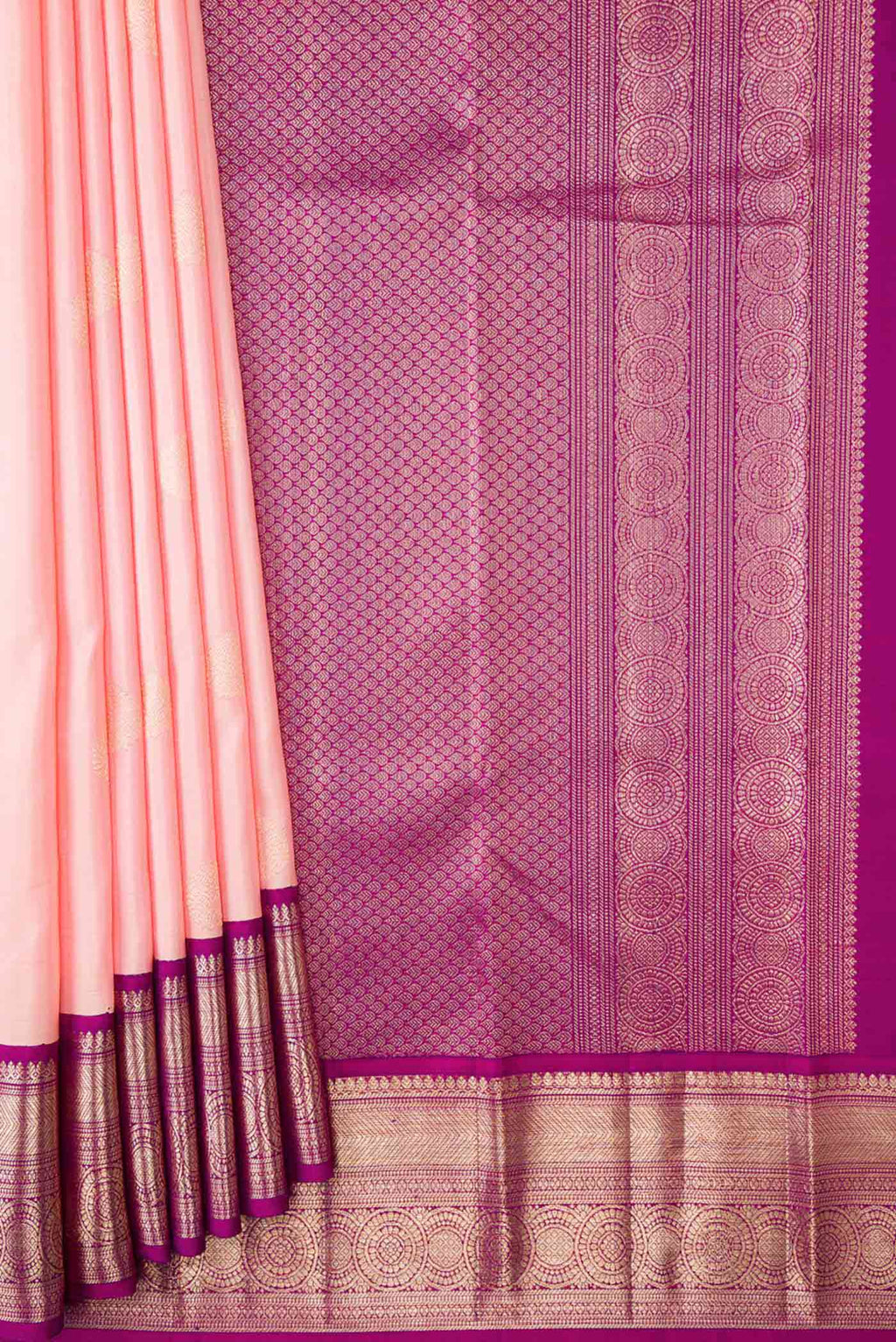 pleats pallu
