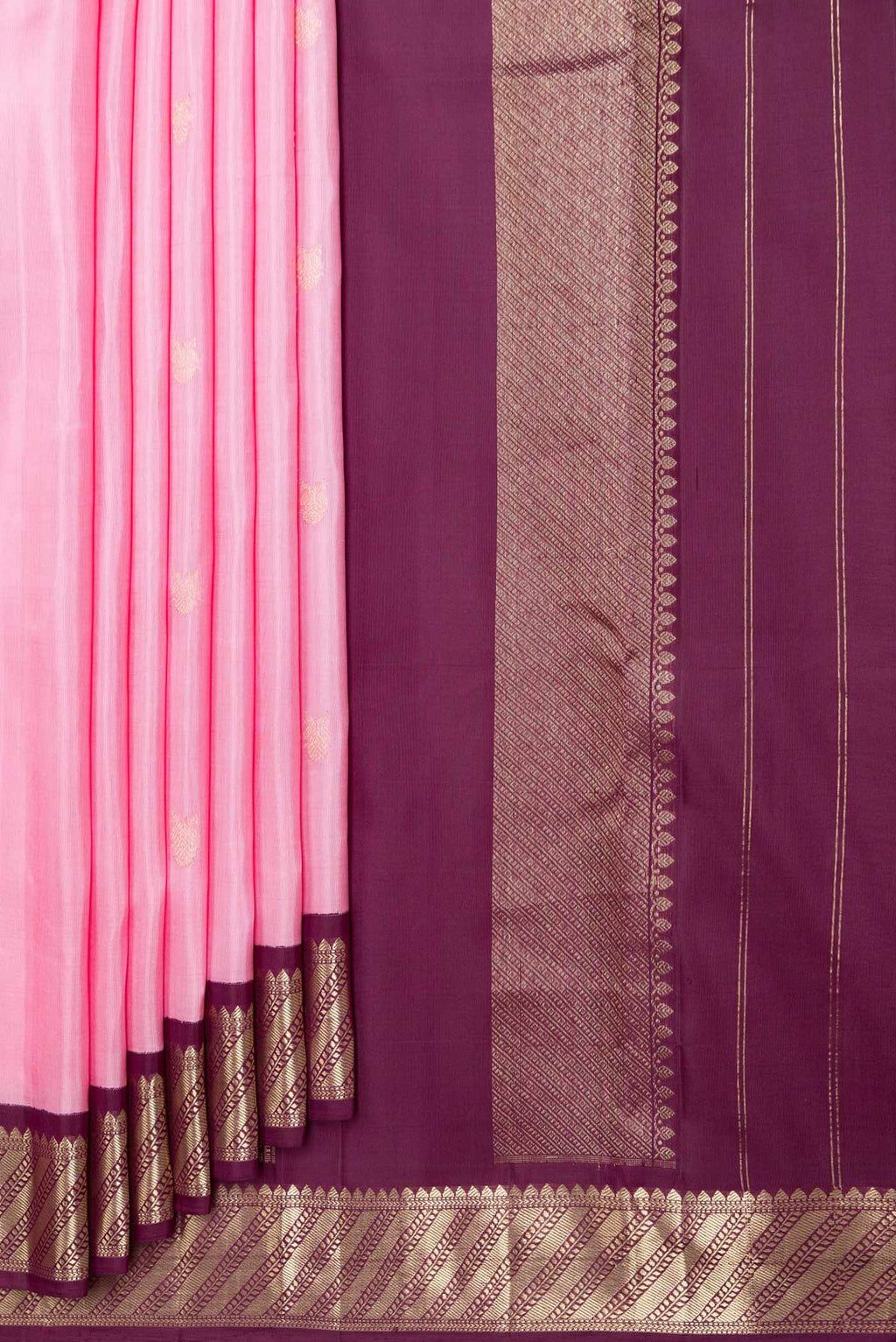 pleats pallu