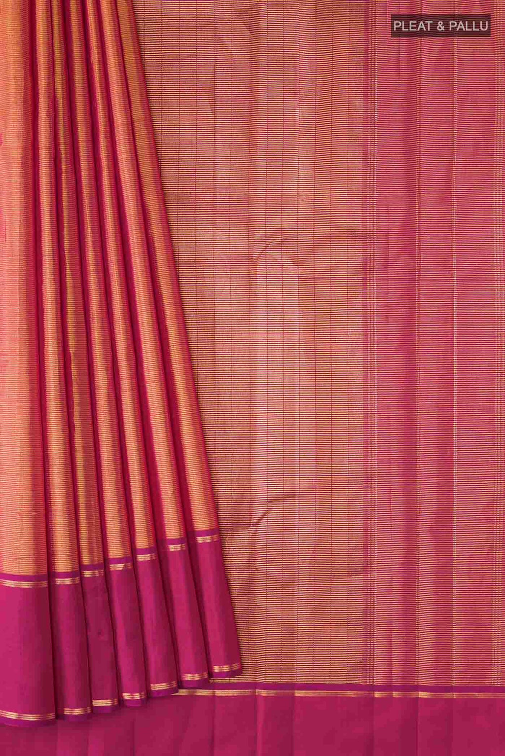 pleats pallu