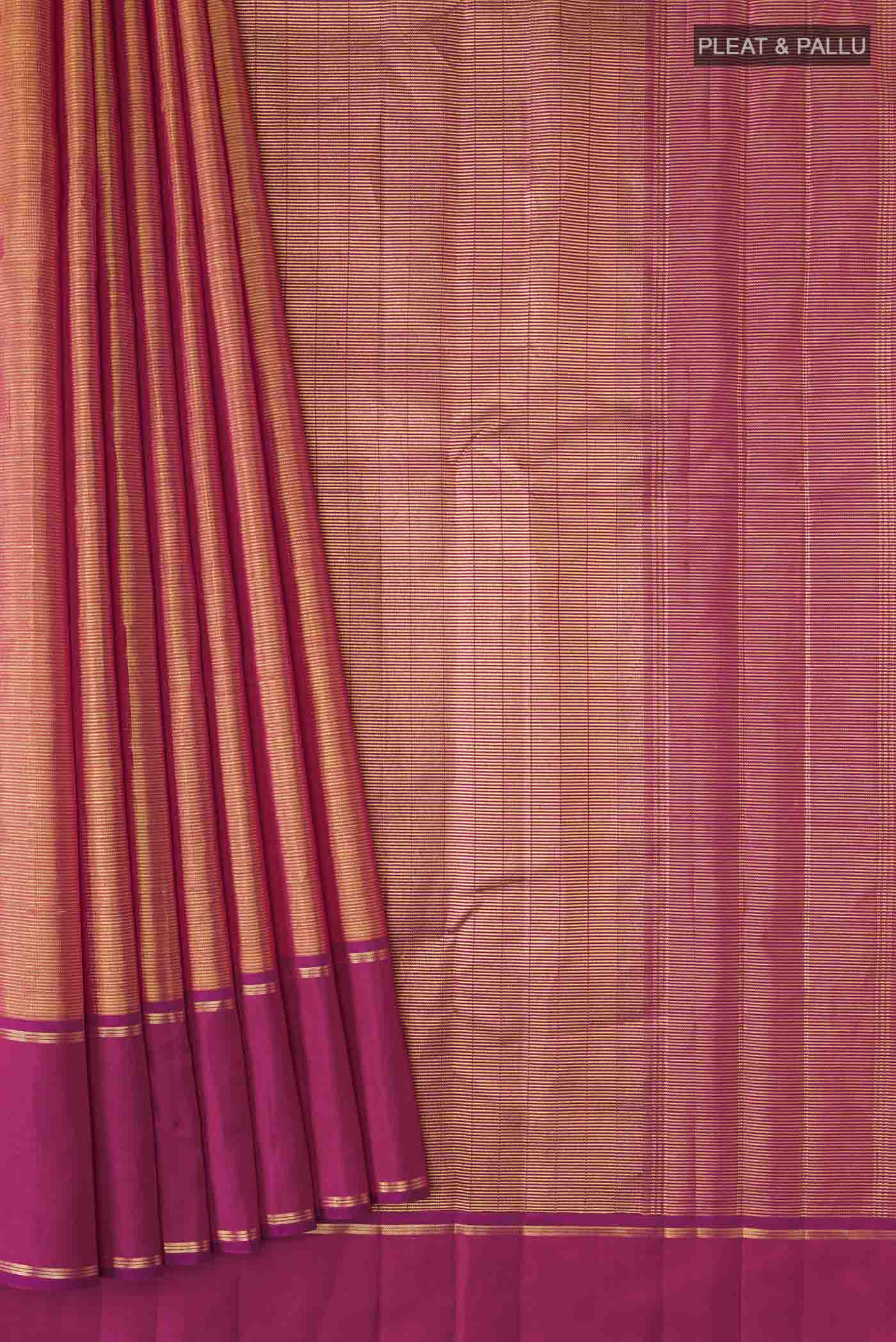 pleats pallu