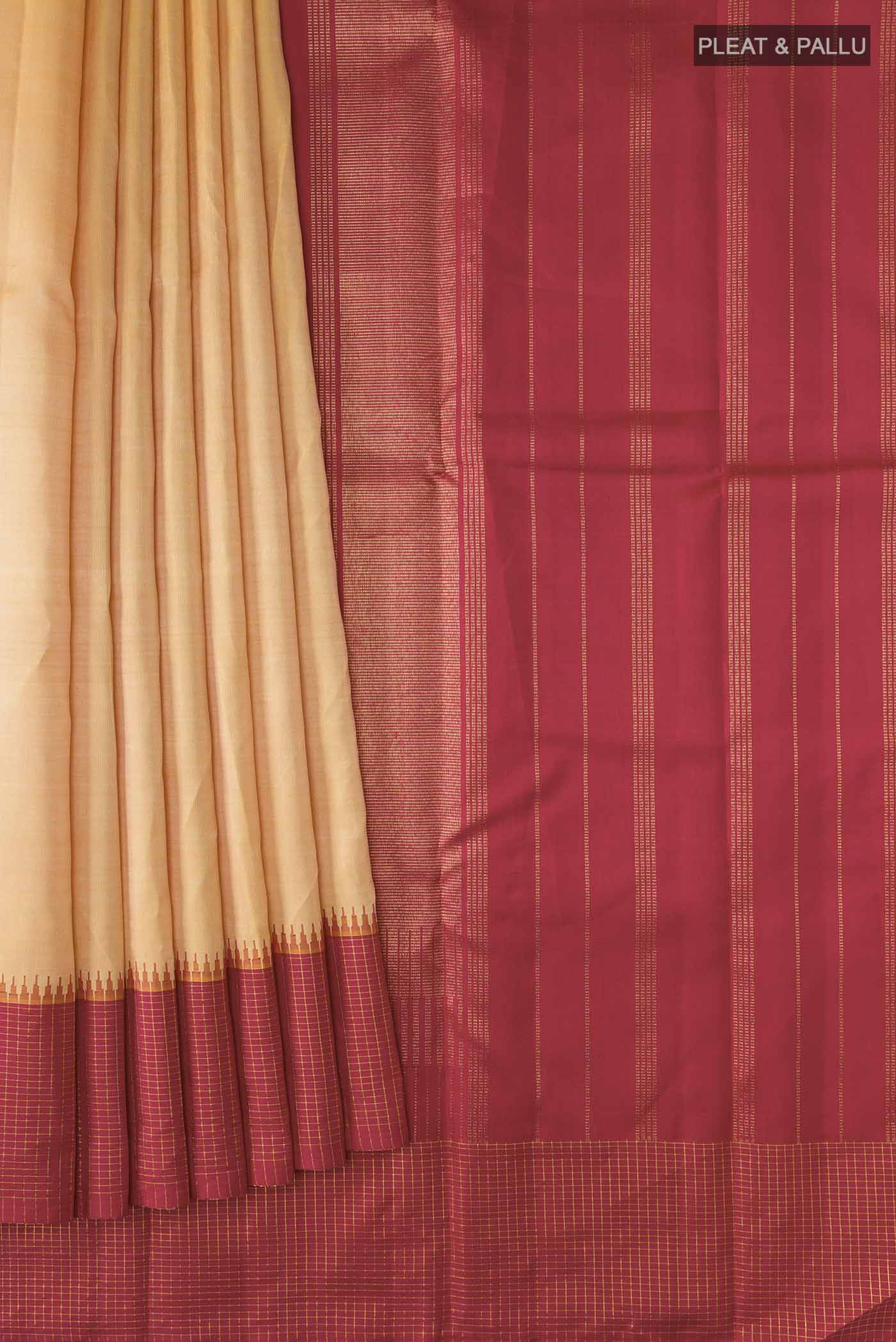 pleats pallu