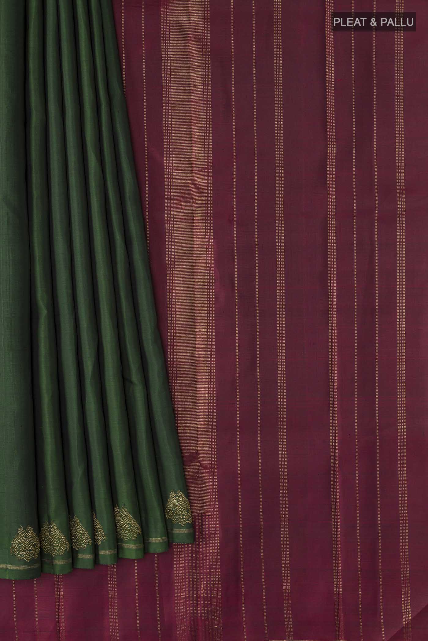 pleats pallu