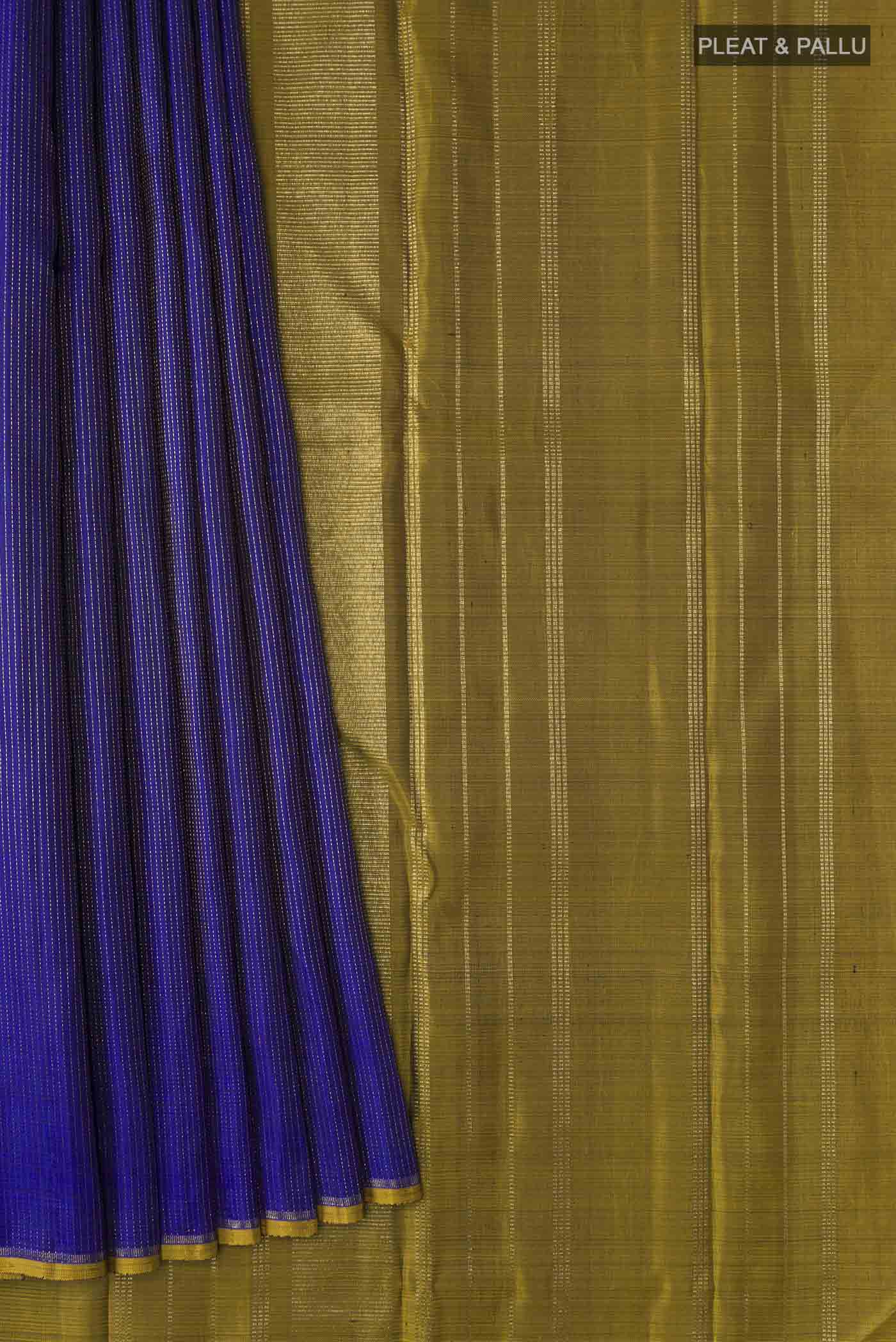 pleats pallu