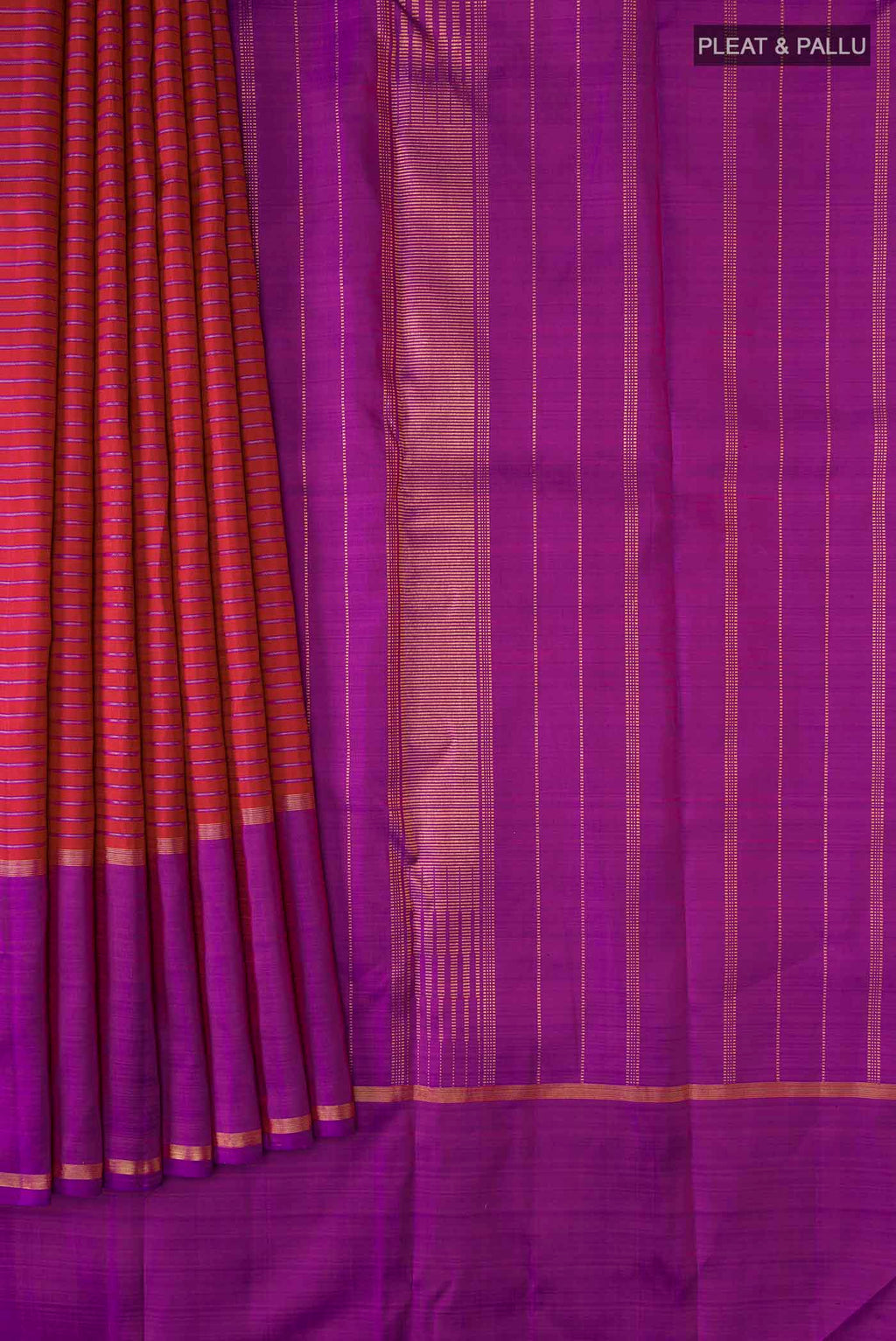 pleats pallu