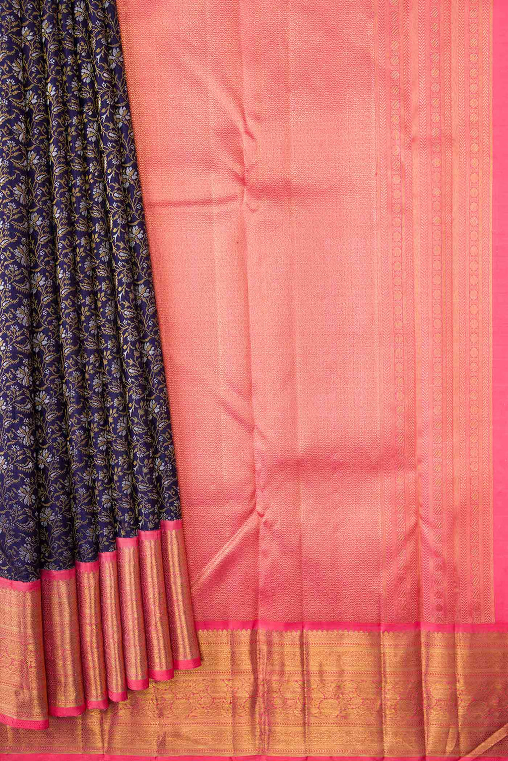 pleats pallu