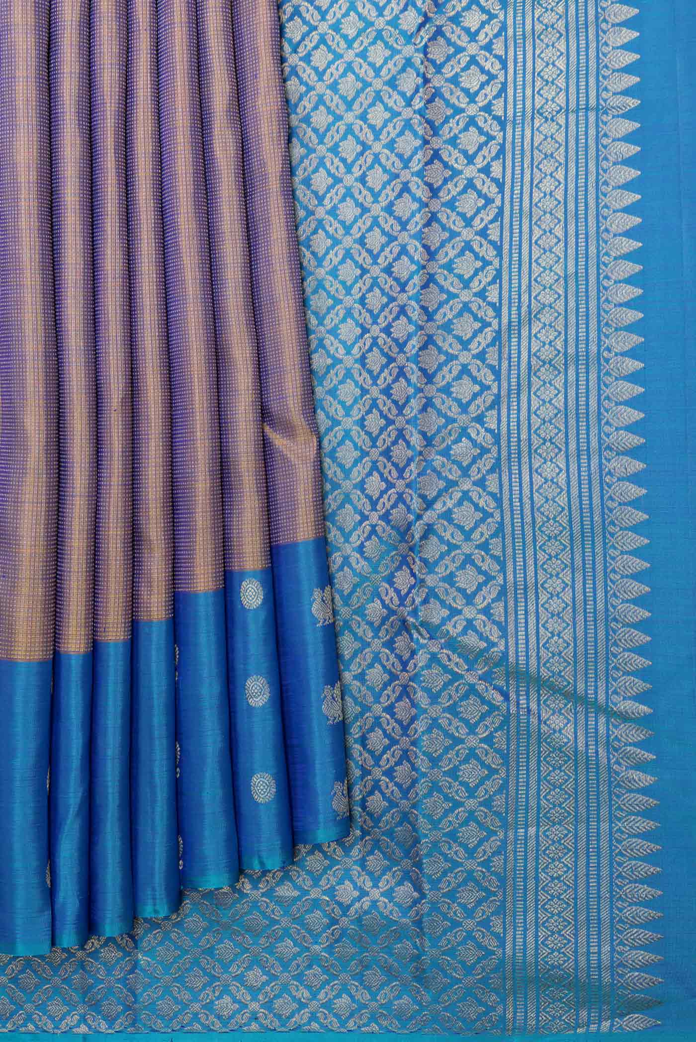 pleats pallu