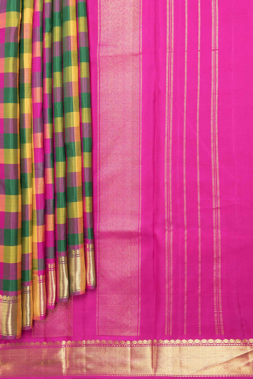 pleats pallu