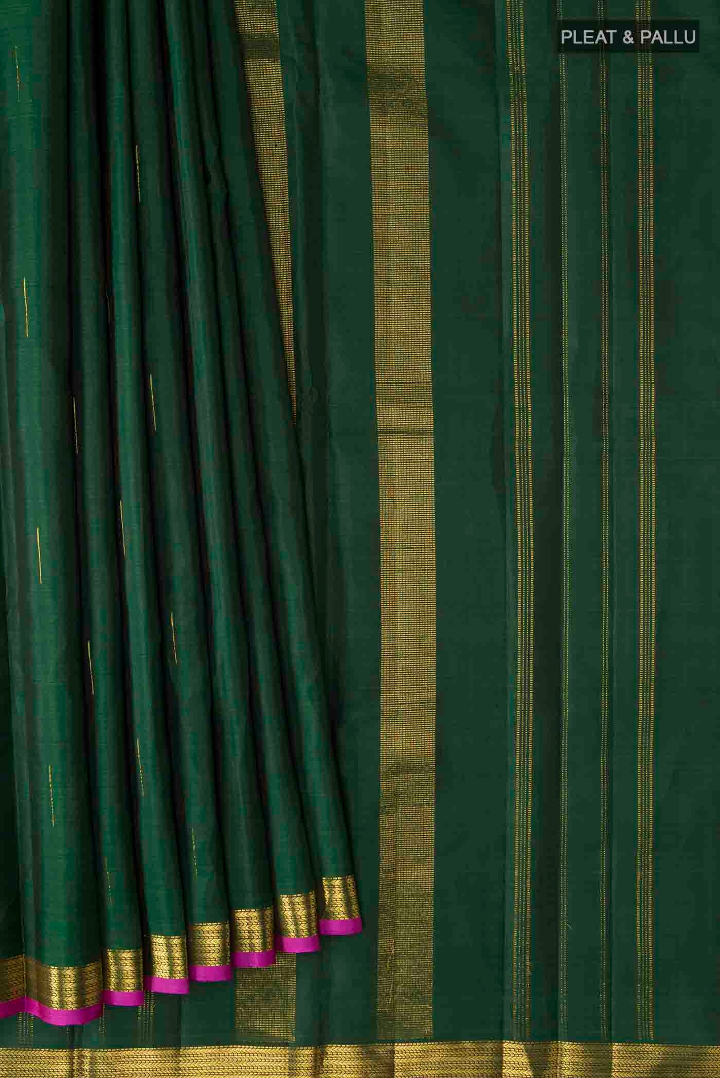 pleats pallu