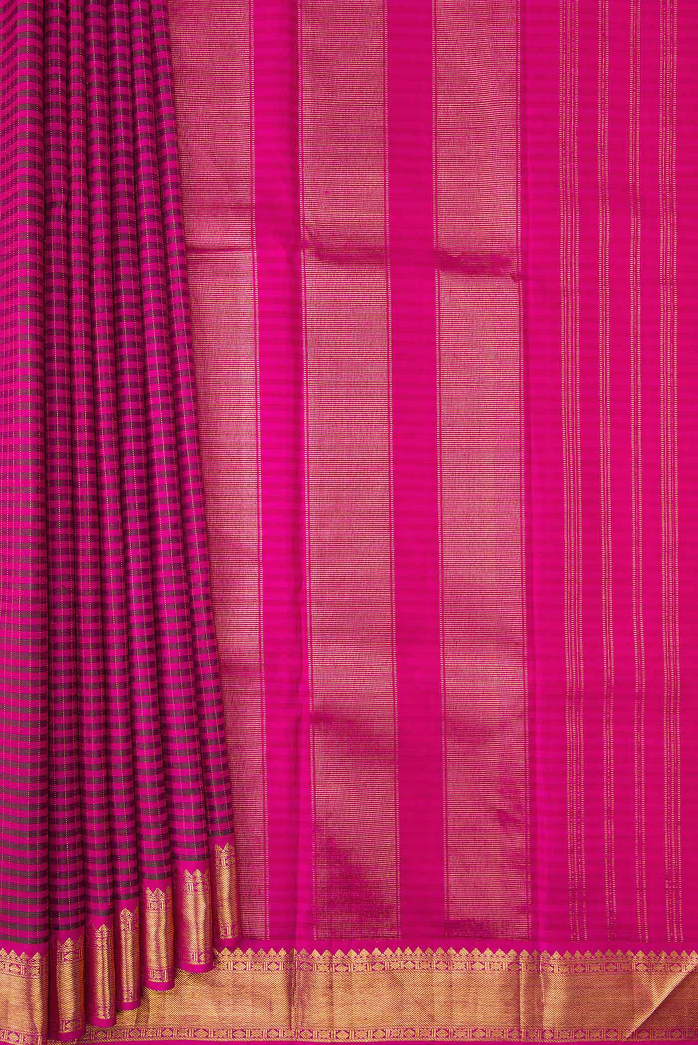pleats pallu