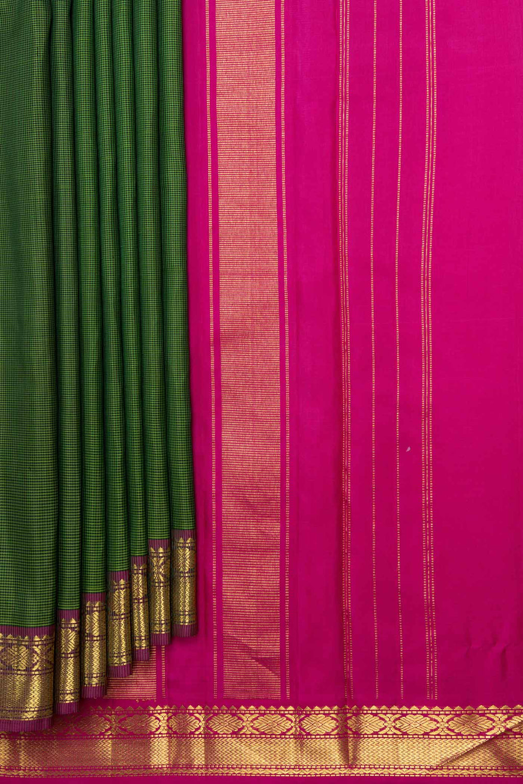 pleats pallu
