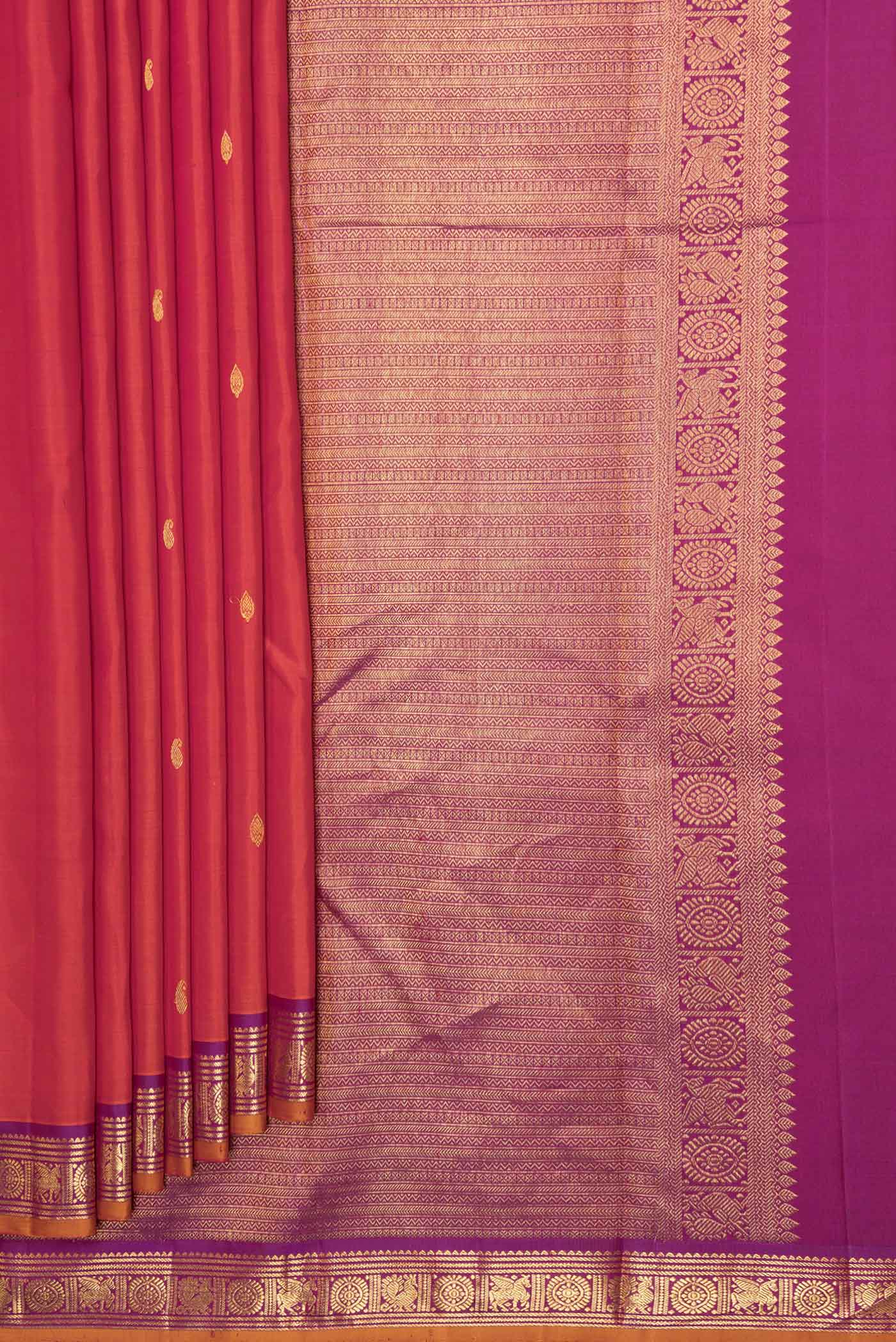 pleats pallu