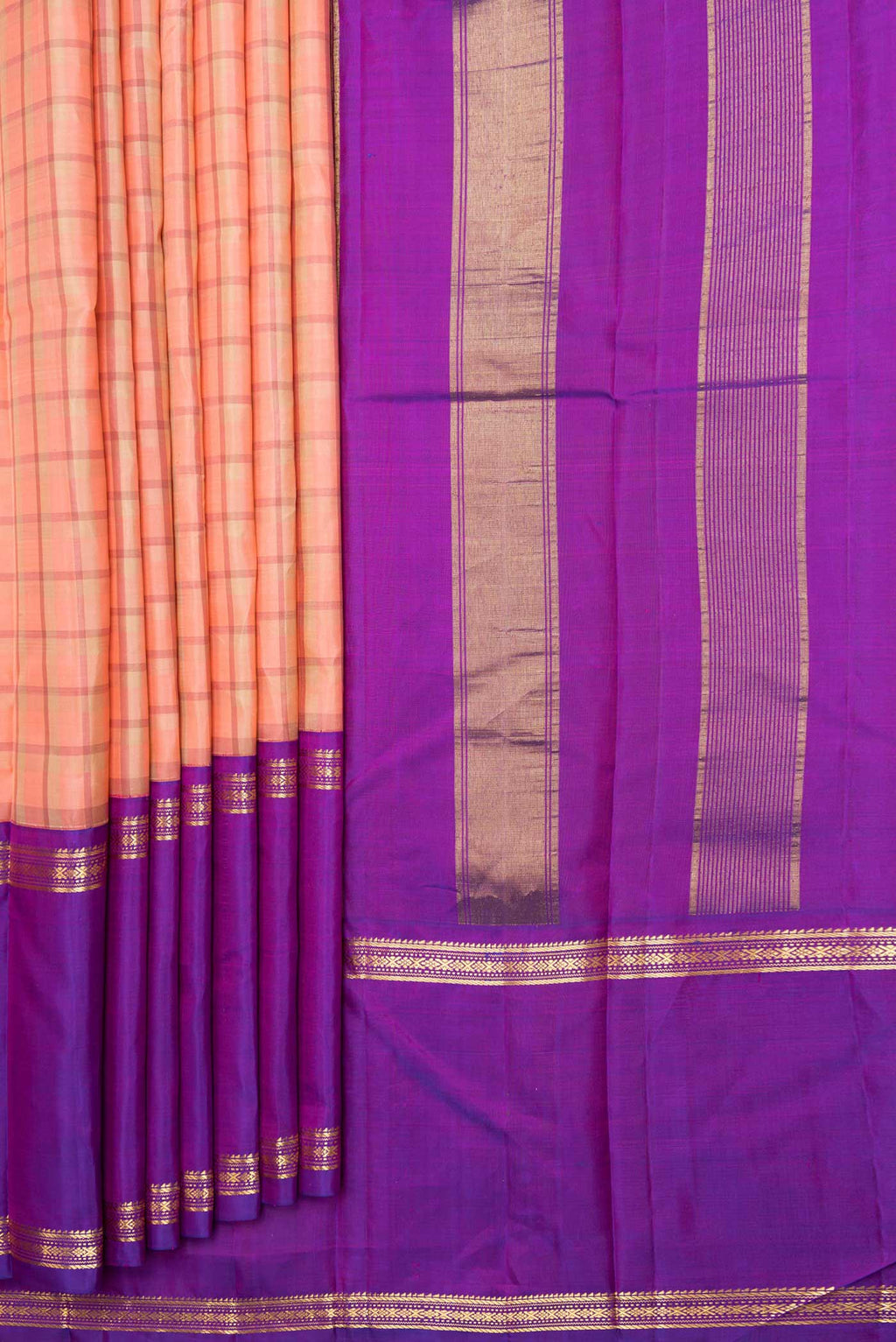 pleats pallu