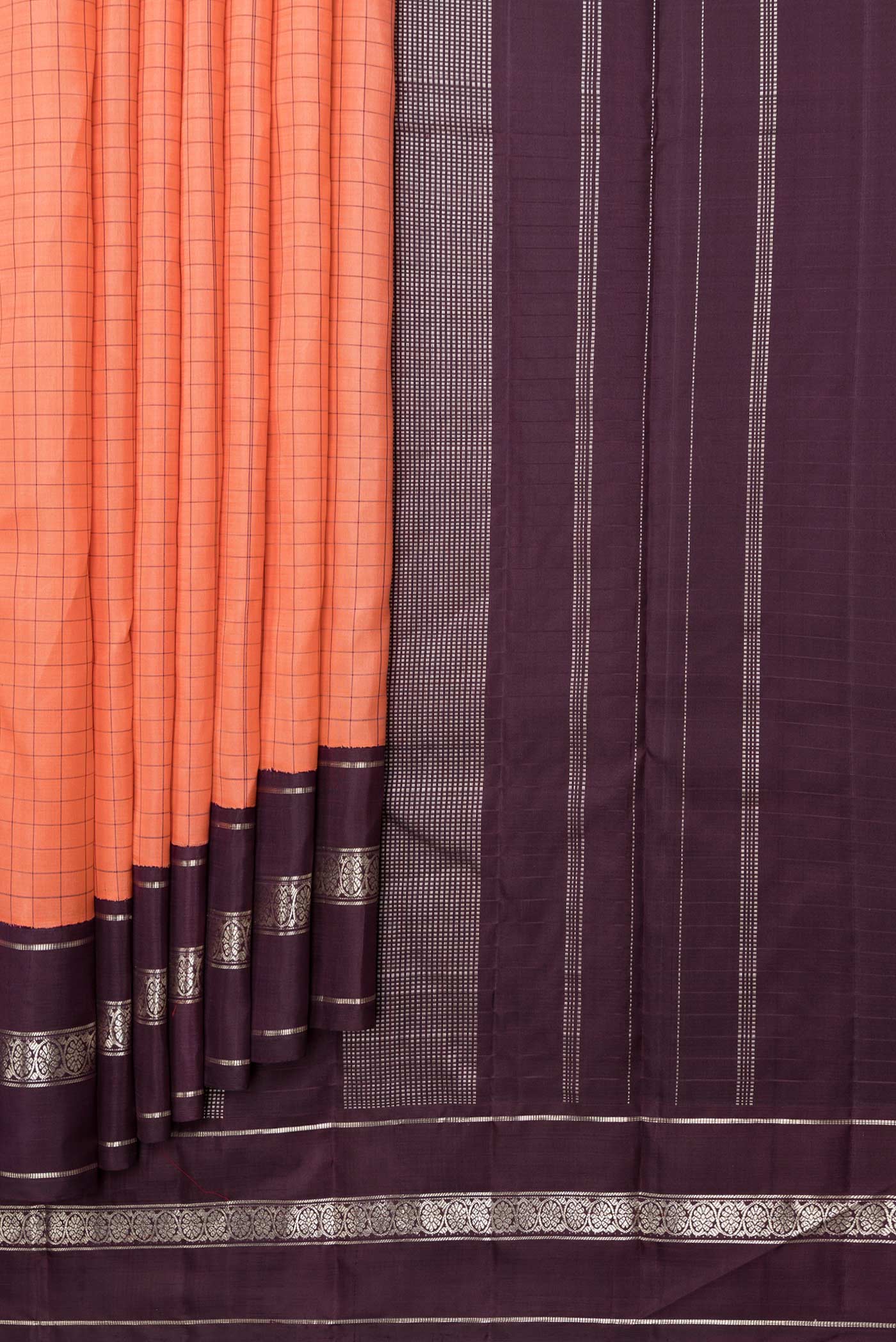 pleats pallu