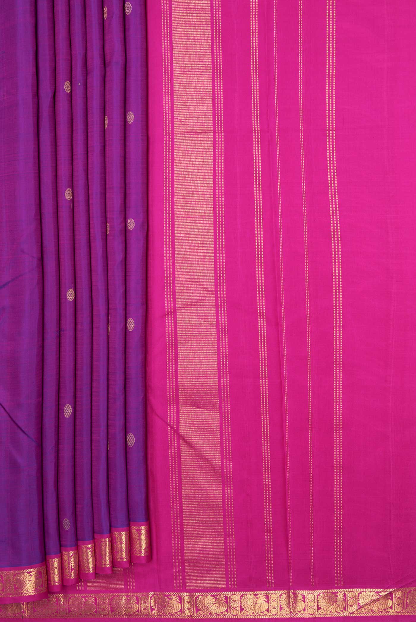 pleats pallu