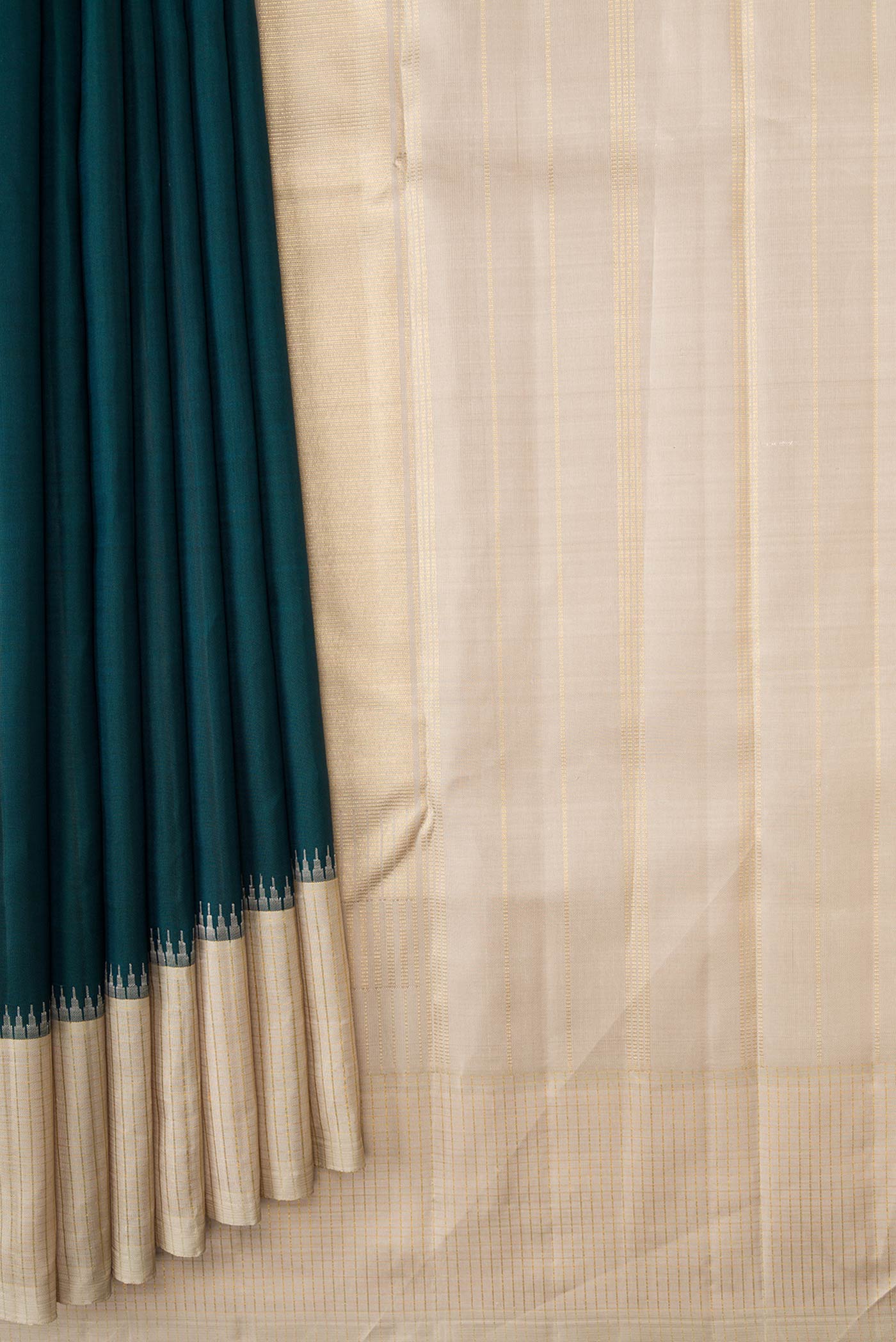 pleats pallu