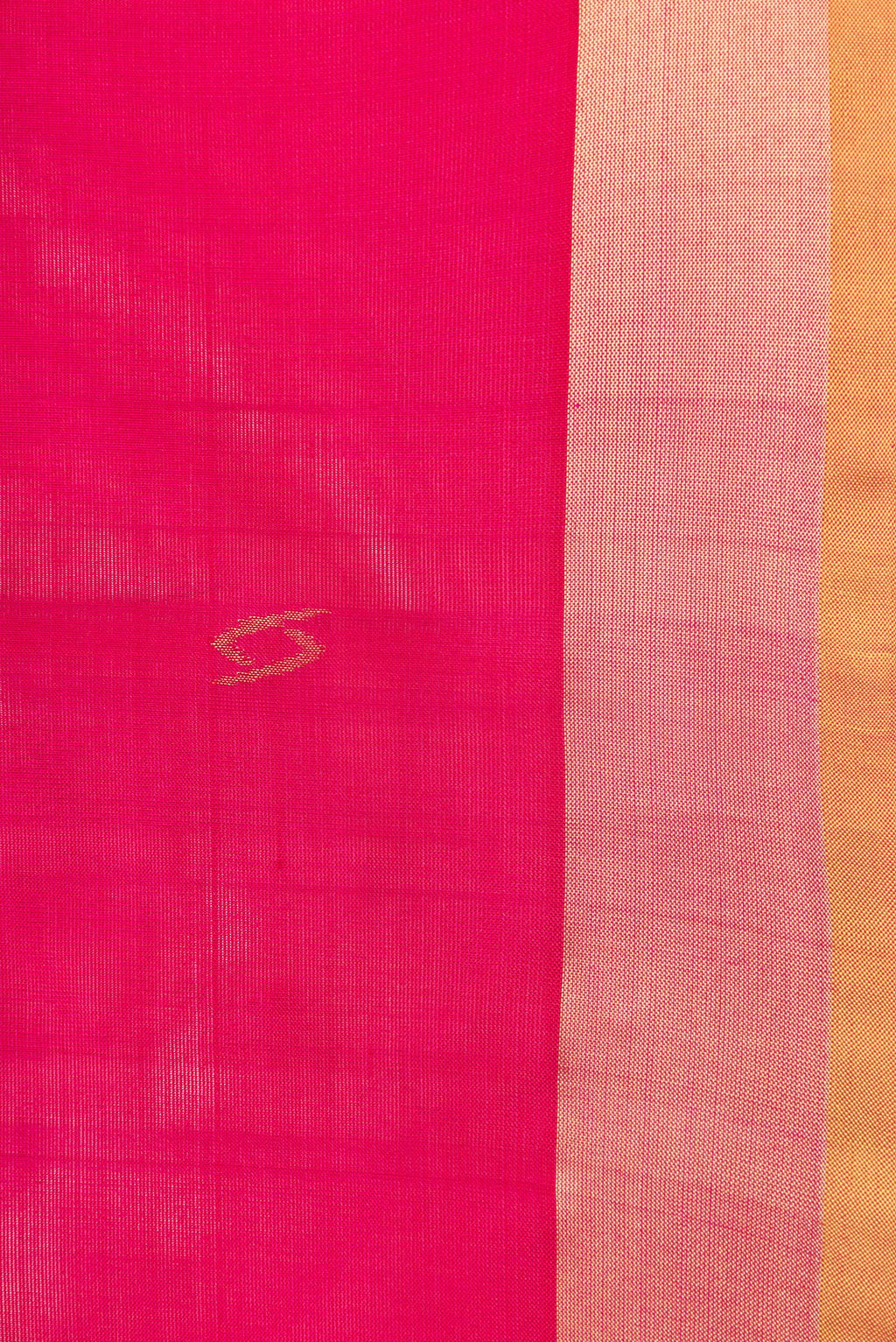 Border image of Pink Dual Tone Uppada Silk Saree with Zari Butta on the body and Zari Border. 