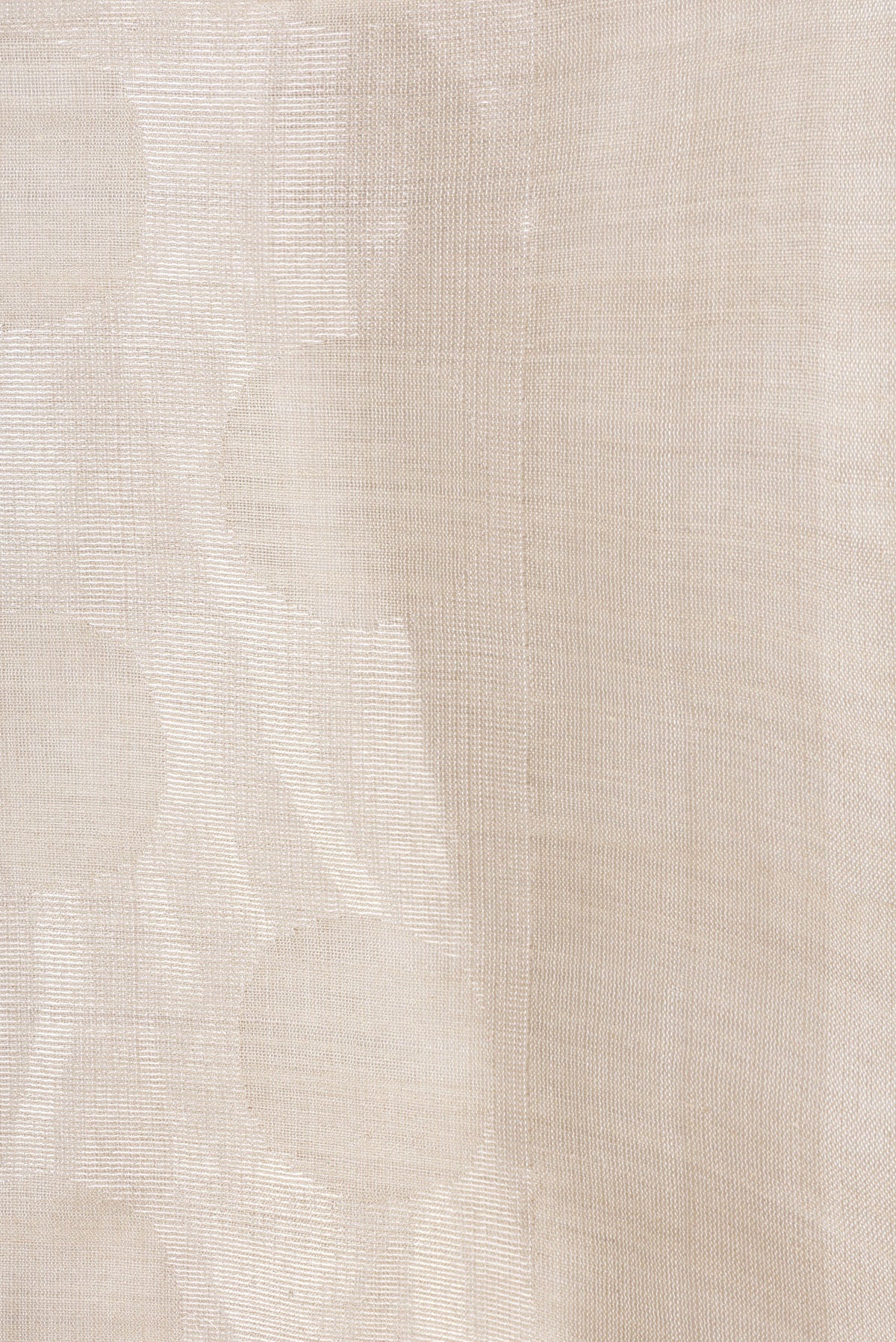 Border image of Beige Dual Tone Tussar Silk Saree with Zari Brocade on the body and Plain Border. 