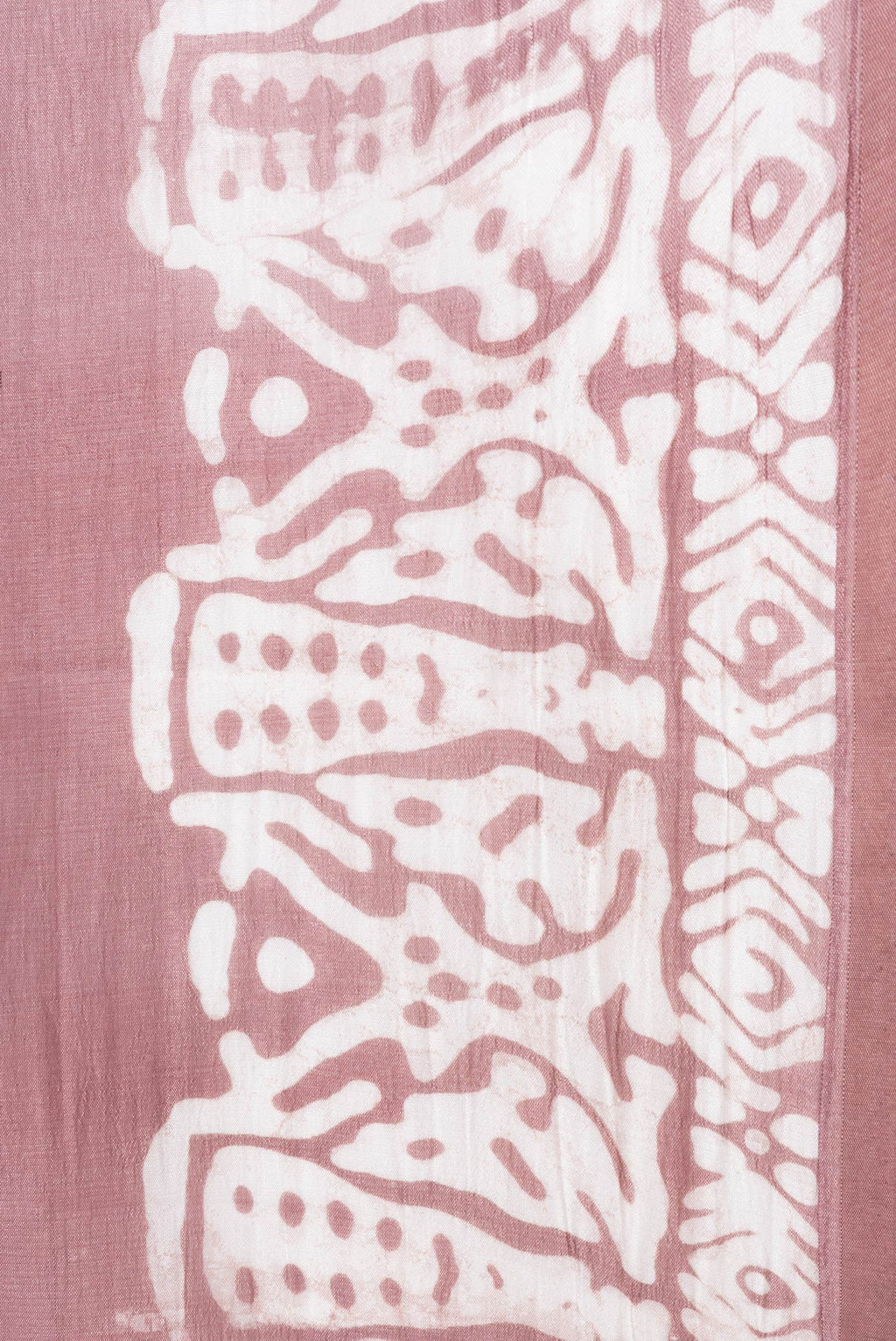 Border image of Brown Dual Tone Tussar Silk Saree with Printed design on the body and Printed Border. 
