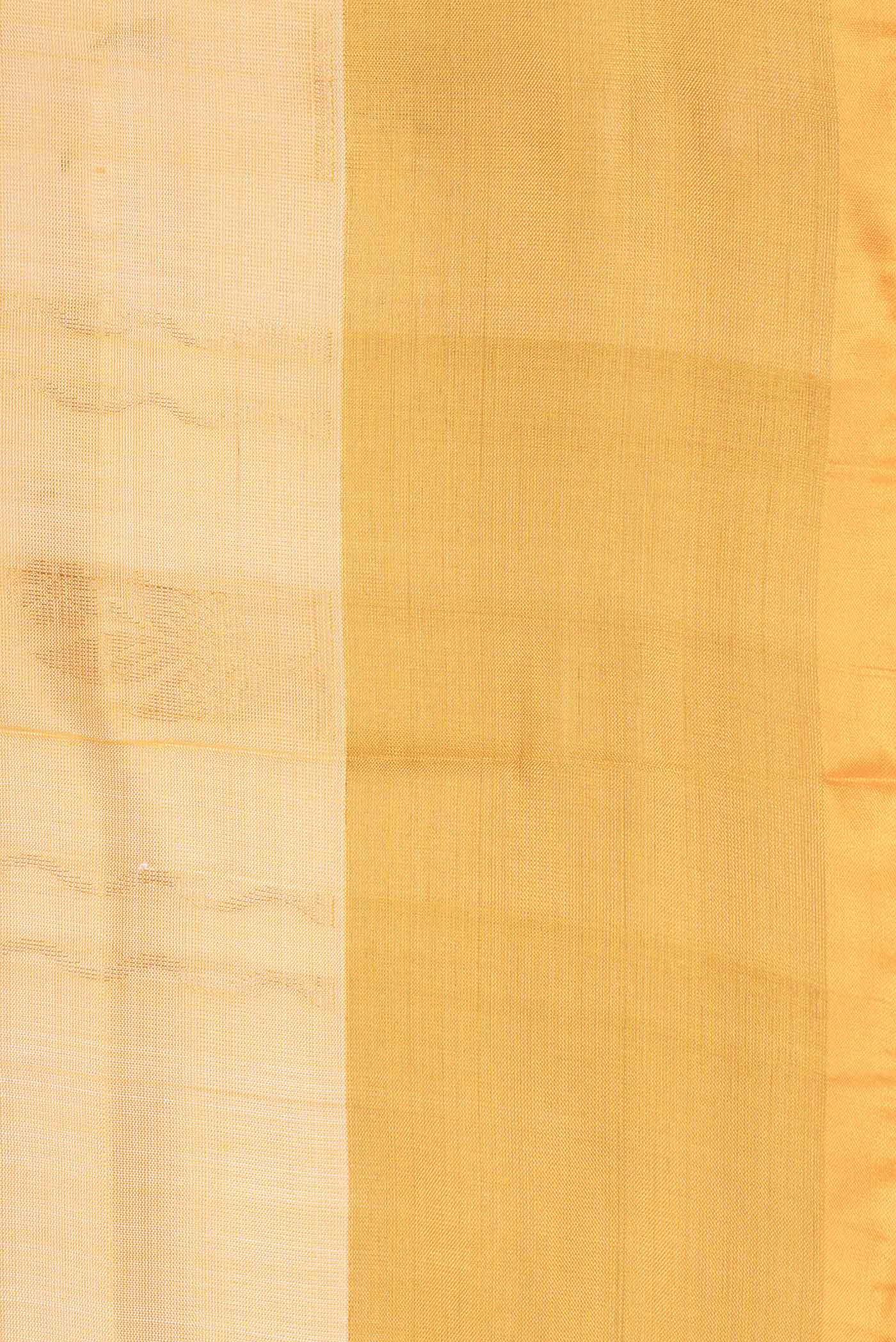 Border image of Sandal Dual Tone Uppada Silk Saree with Checked design on the body and Zari Border. 