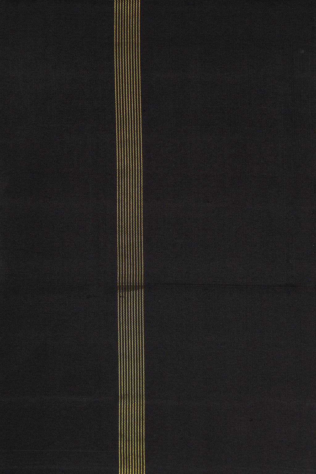 Border image of Black Dual Tone Kanjivaram Silk Saree with Zari And Thread Butta on the body and Zari Border. 