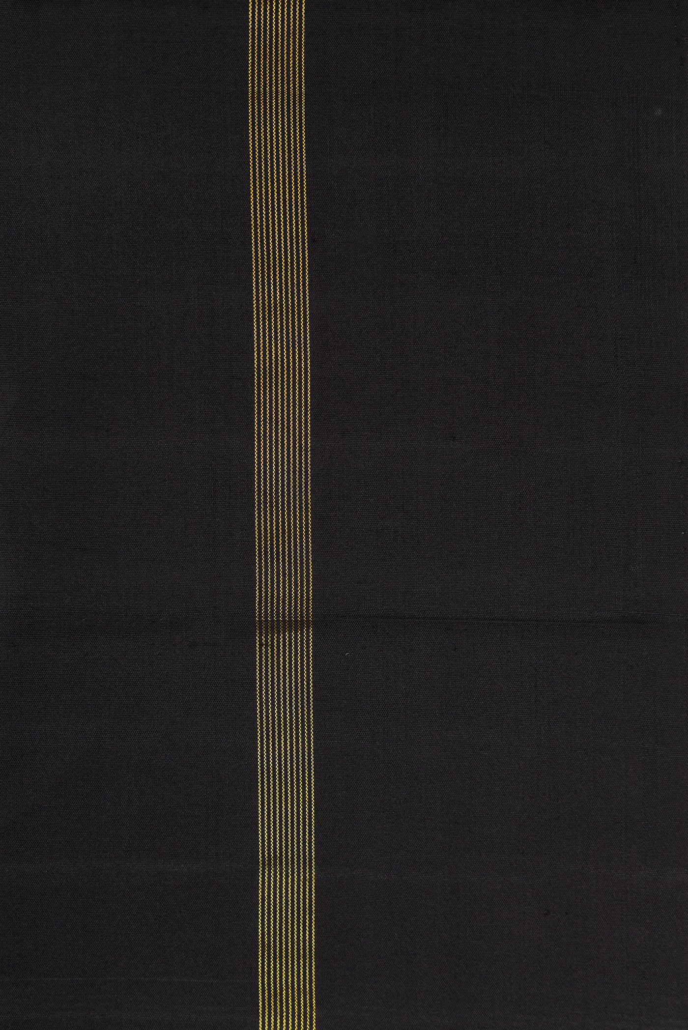 Border image of Black Dual Tone Kanjivaram Silk Saree with Zari And Thread Butta on the body and Zari Border. 