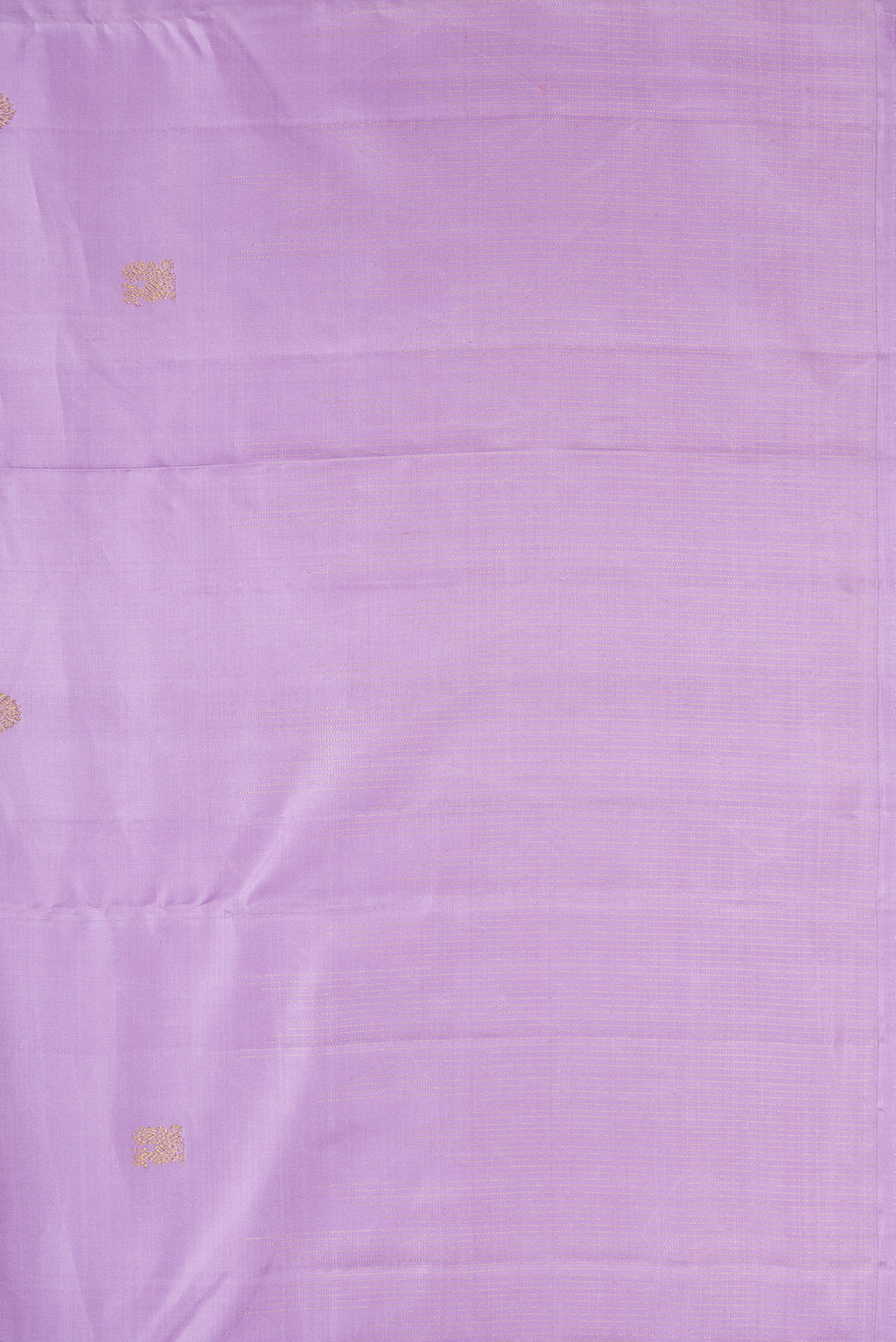 Border image of Pure Silk Pure Zari Lavender Dual Tone Kanchipuram Saree with Zari Butta on the body and Temple Border. 