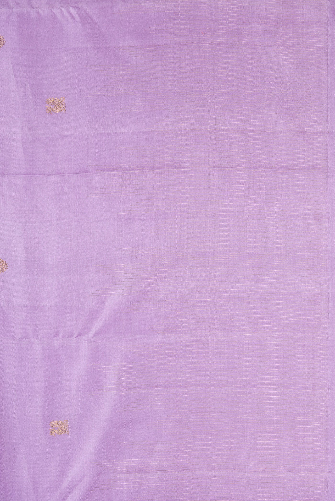 Border image of Pure Silk Pure Zari Lavender Dual Tone Kanchipuram Saree with Zari Butta on the body and Temple Border. 