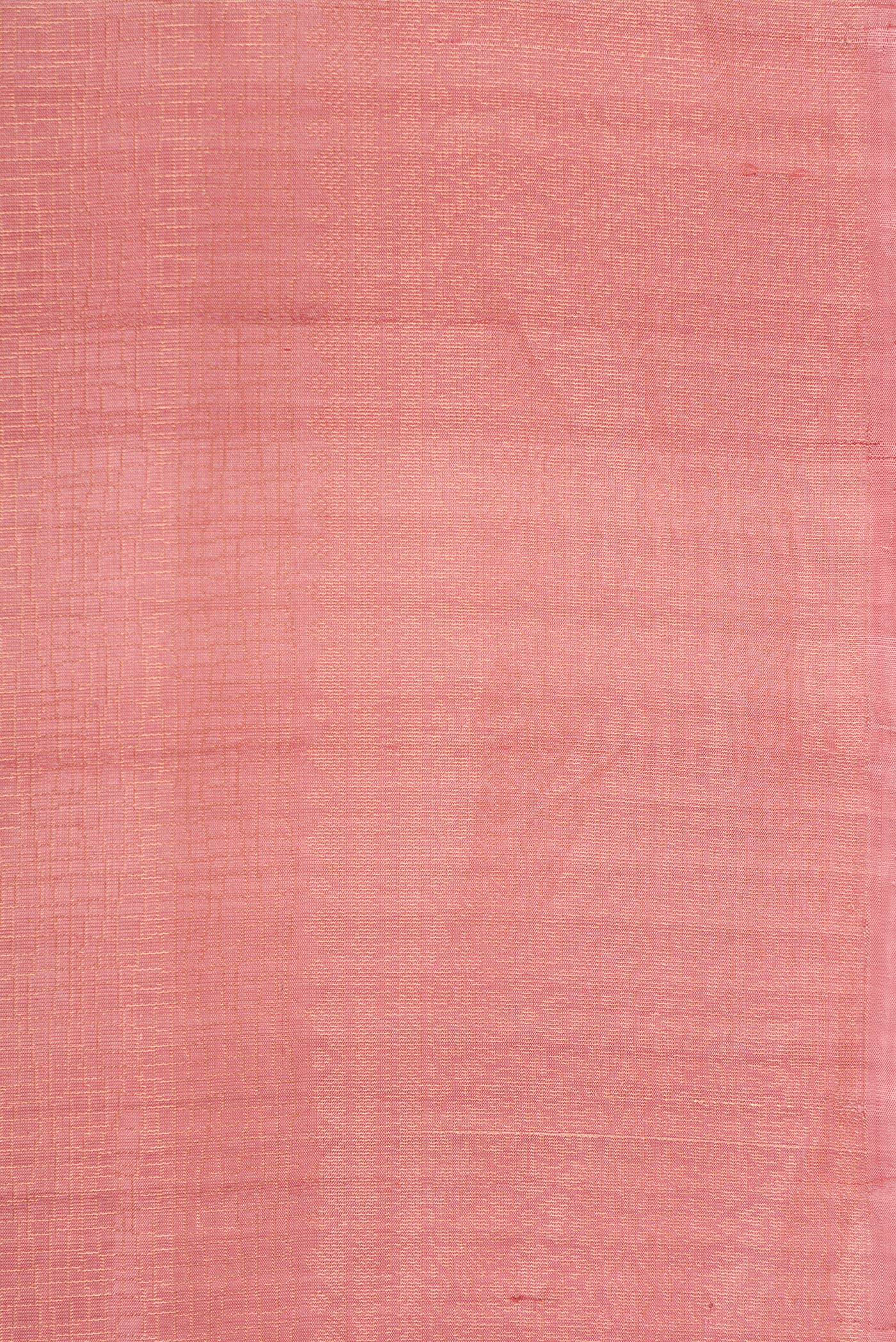 Border image of Rose Gold Dual Tone Soft Silk Saree with Zari Brocade on the body and Zari Border. 