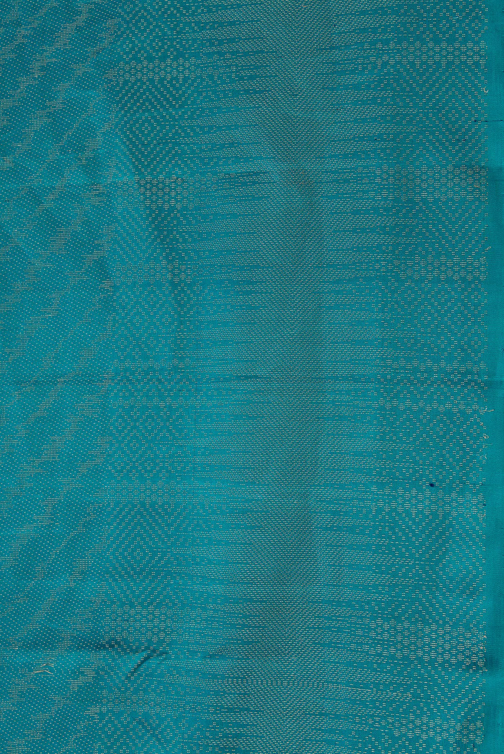 Border image of Peacock Blue Dual Tone Soft Silk Saree with Zari Brocade on the body and Zari Border. 