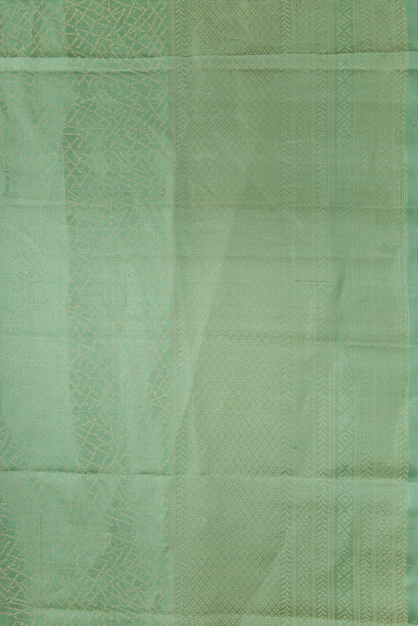 Border image of Pista Green Dual Tone Soft Silk Saree with Zari Brocade on the body and Fancy Border. 