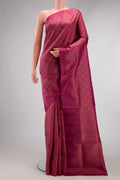 Pink Soft Silk Saree with Zari Brocade on the body and Fancy Border.  displayed on a mannequin