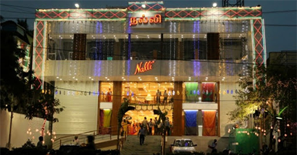 Nalli Silk Sarees at Mylapore