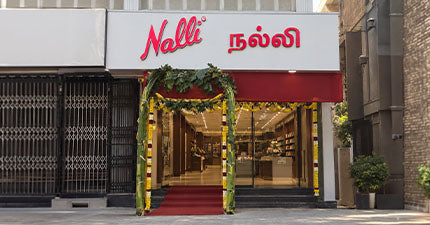 Nalli Silk Sarees at Nanganallur