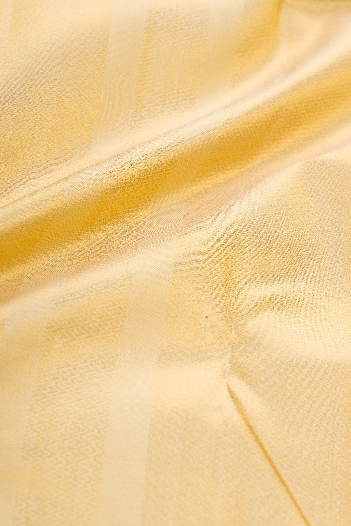 Gold Silk Dhoti With Angavastram (8X4) Muzham with Zari Brocade on the body and Zari Border