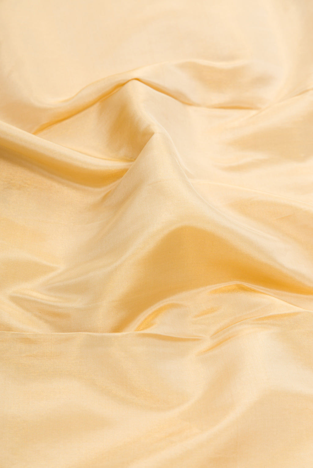 Gold Silk Dhoti With Angavastram (8X4) Muzham with Zari Brocade on the body and Zari Border